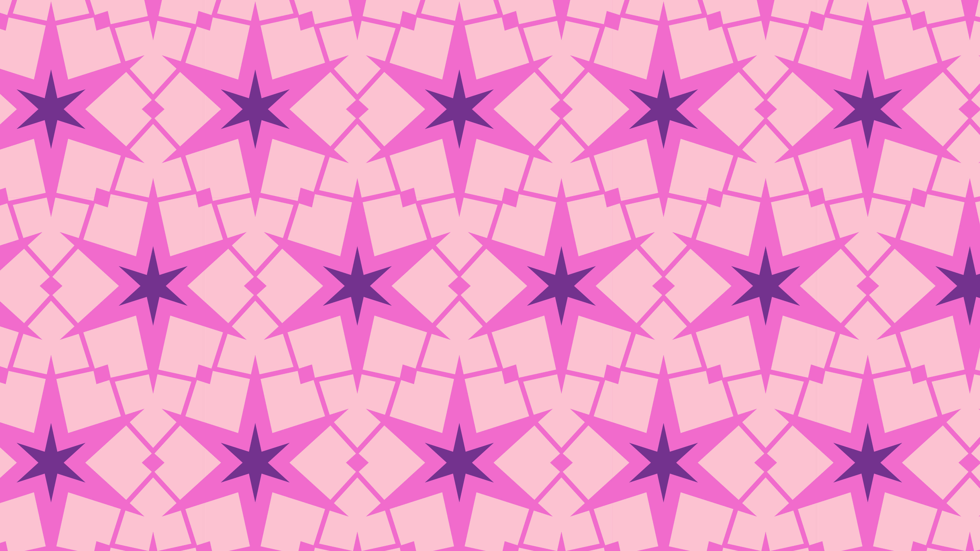 Purple Seamless Stars Pattern