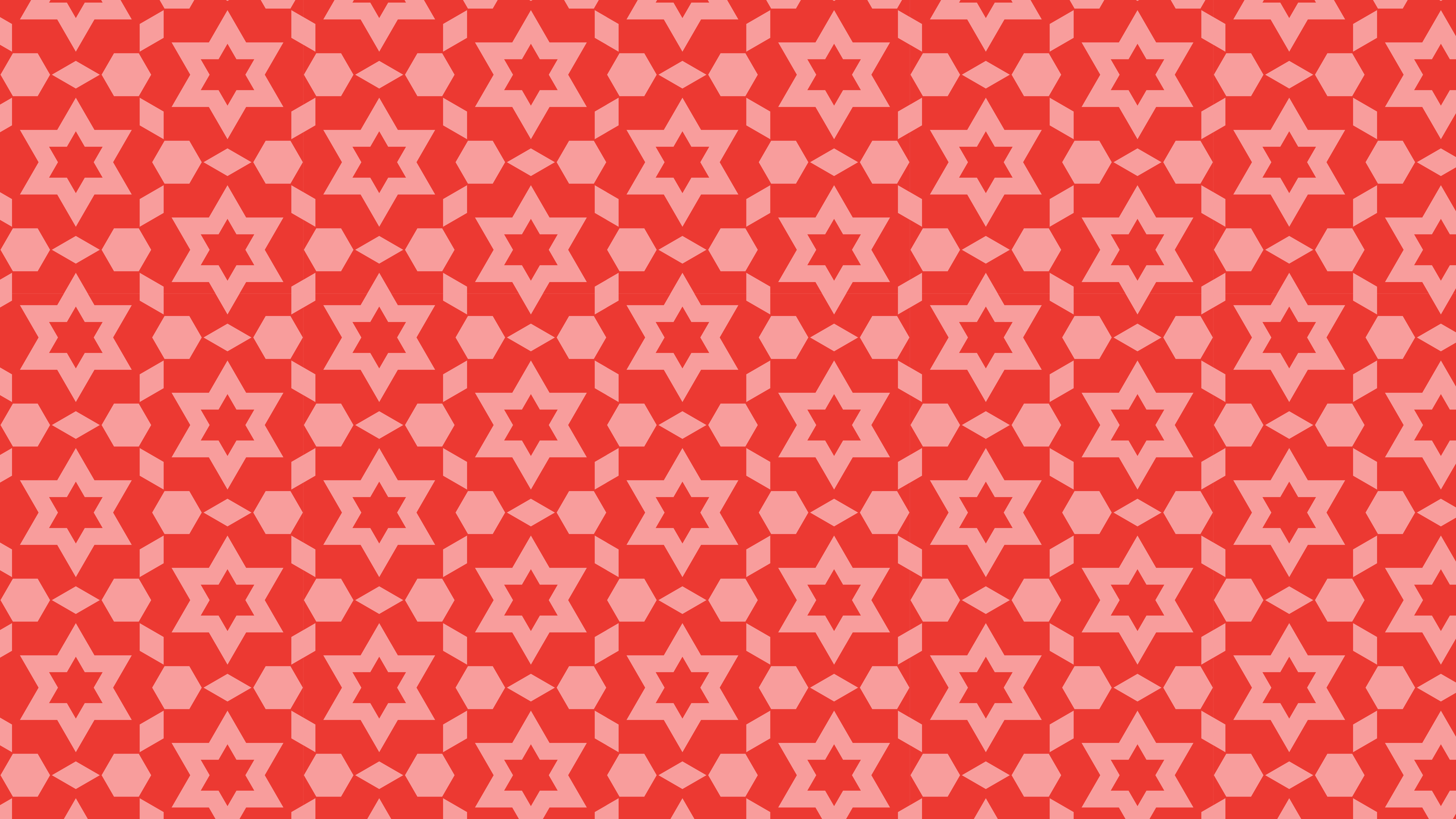 Free Red Stars Pattern Background Vector Image