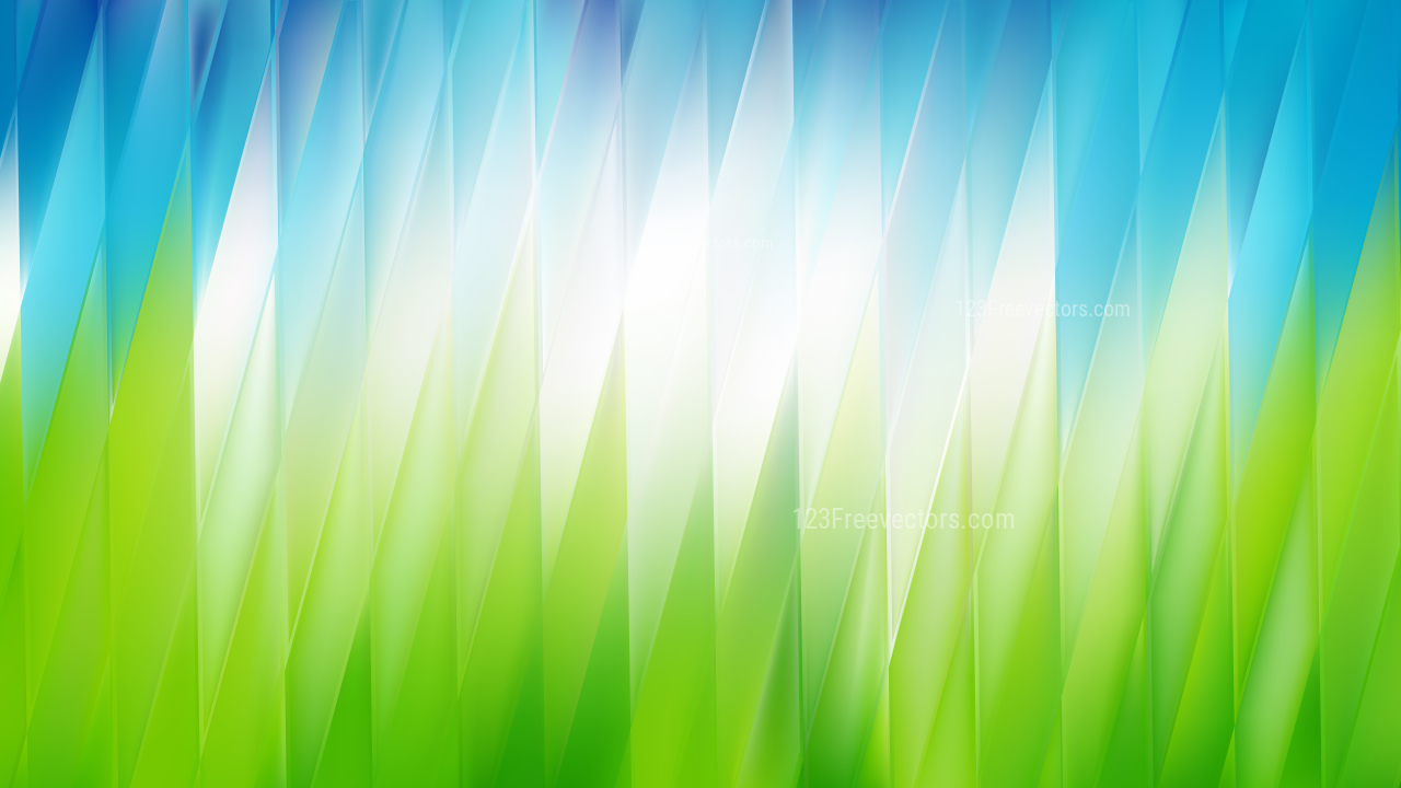 Blue and Green Background Vector Image