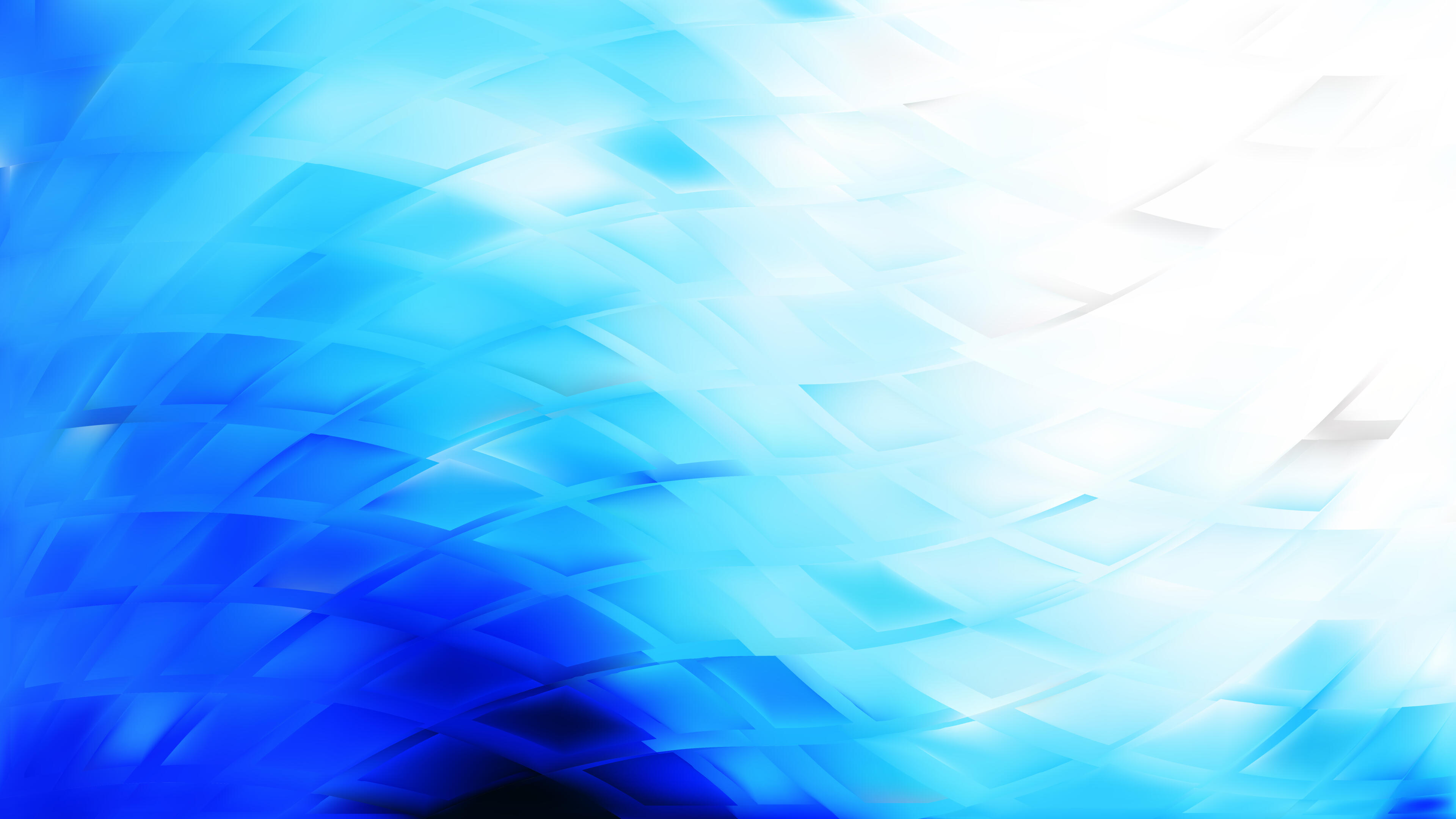 White And Blue Abstract Wallpaper