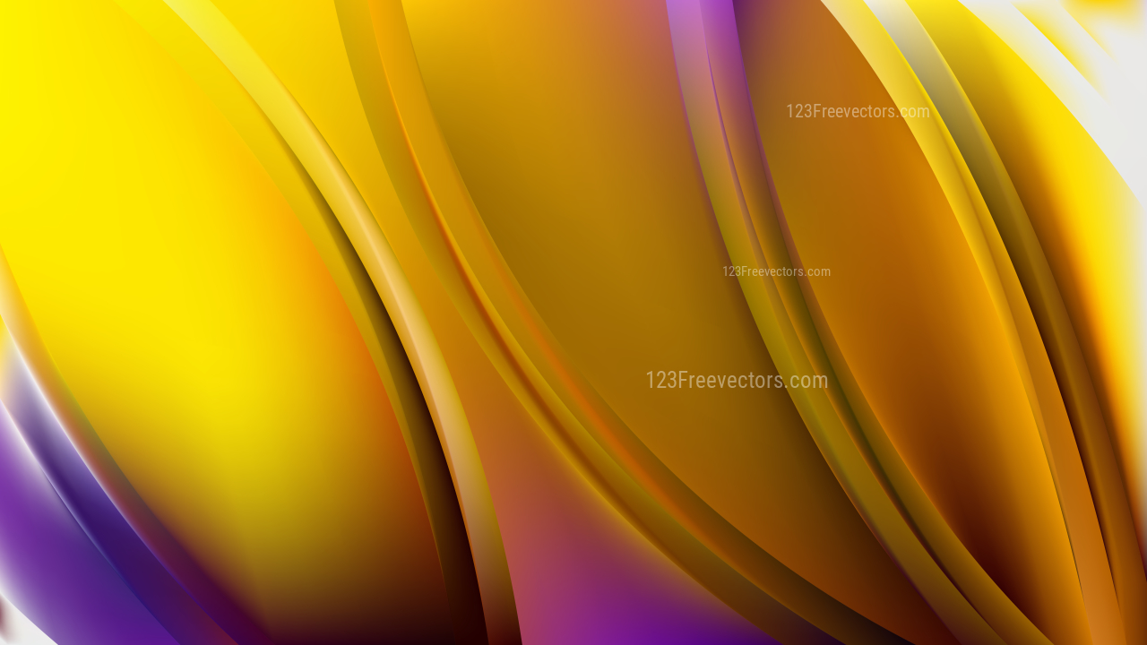 Abstract Blue and Yellow Background Design