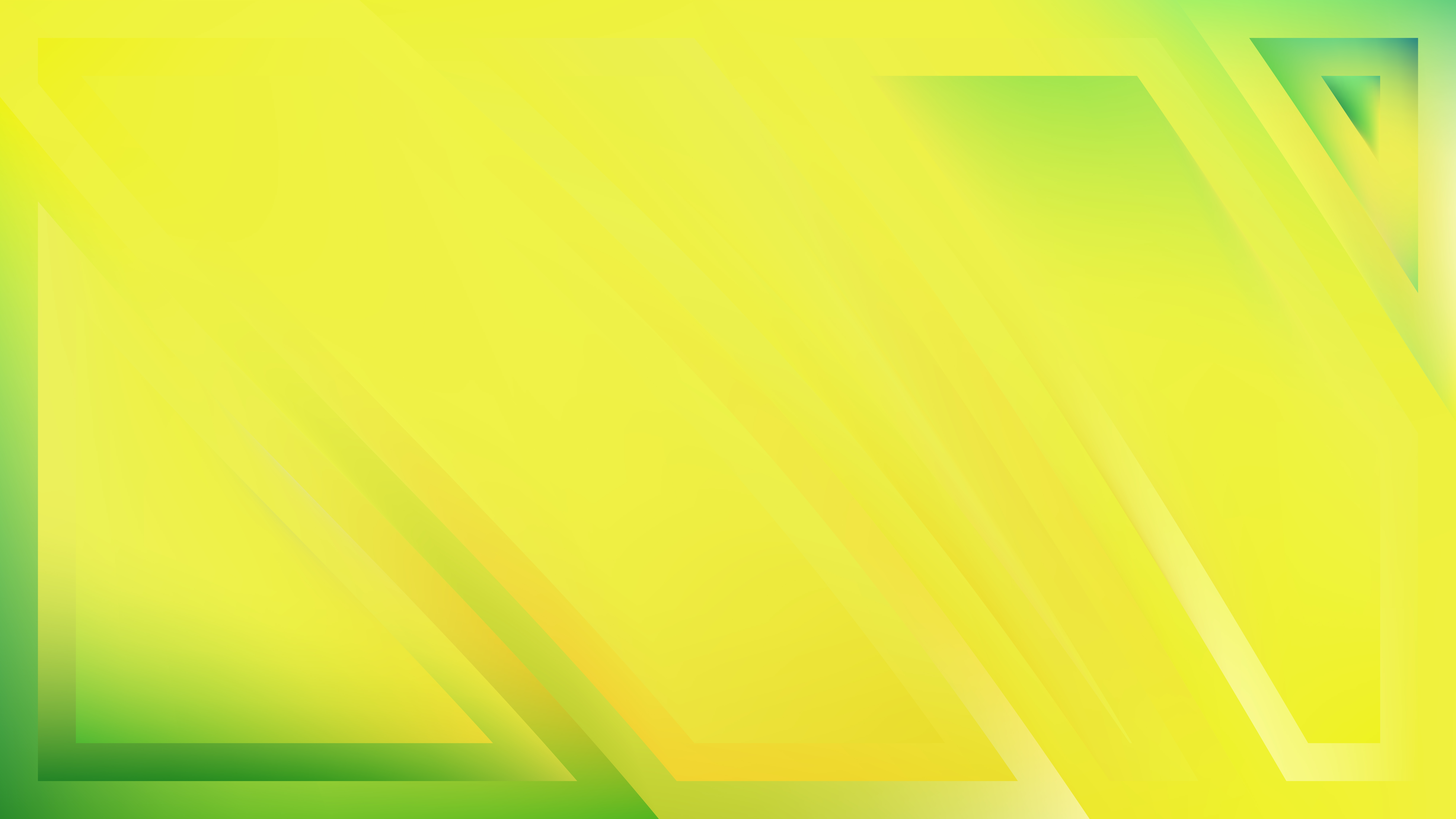 Free Green and Yellow Abstract Background Image