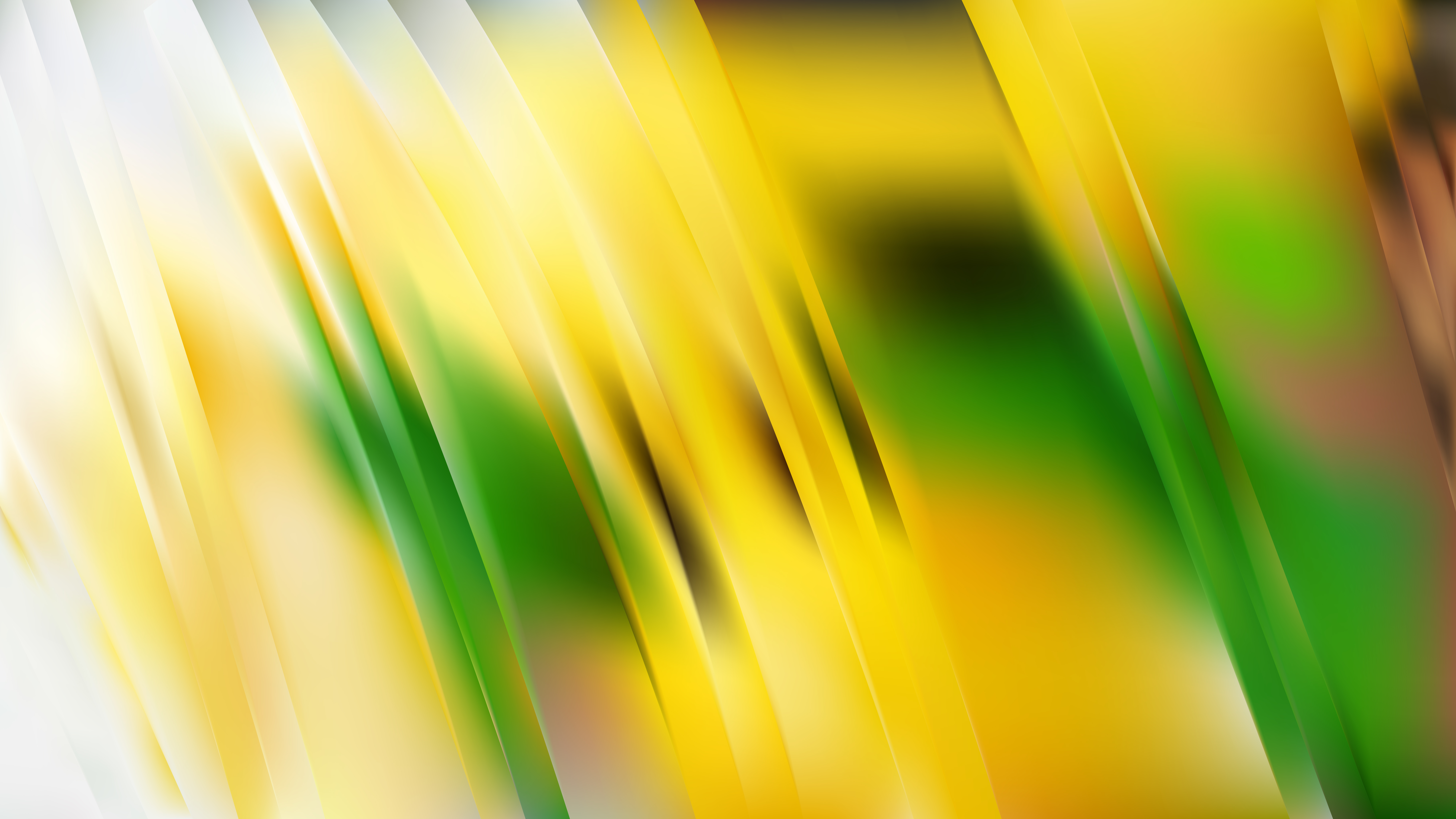 Free Green and Yellow Abstract Background Vector Image