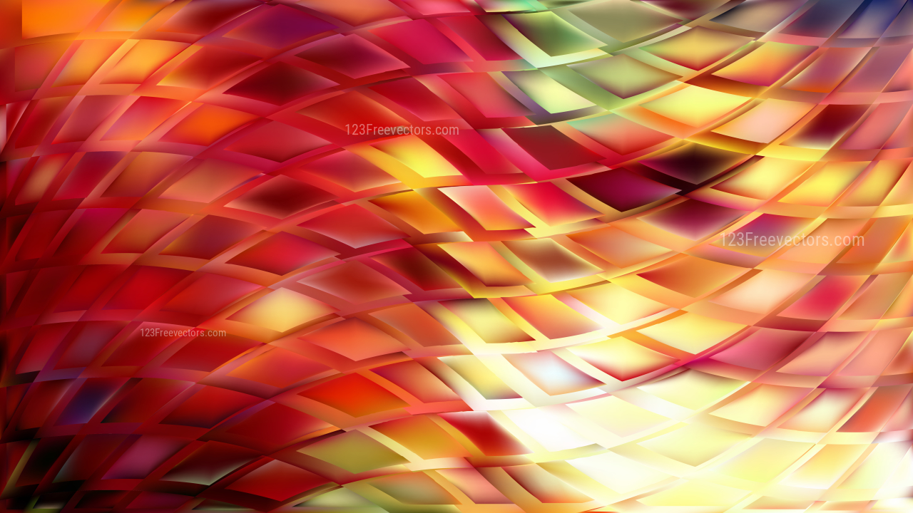 Red and Yellow Abstract Background