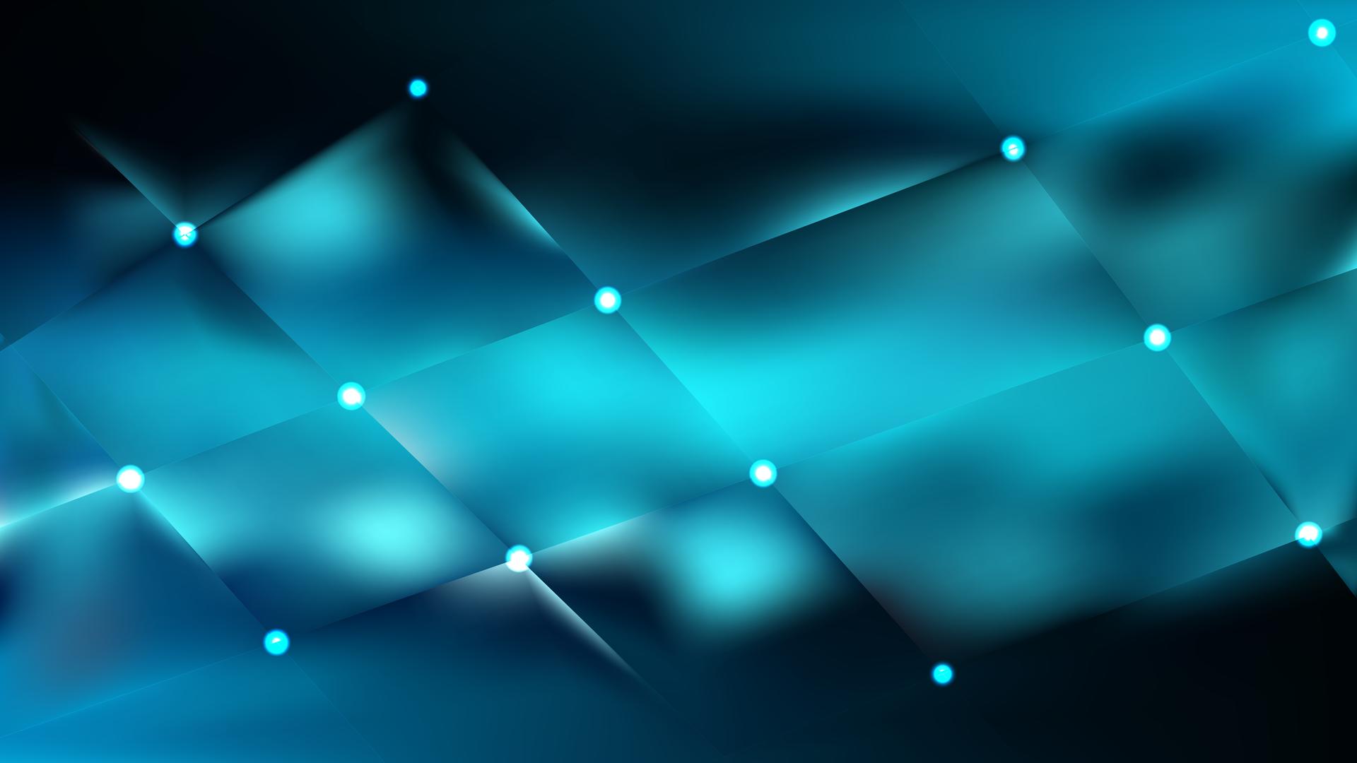 Abstract Blue Geometric Background