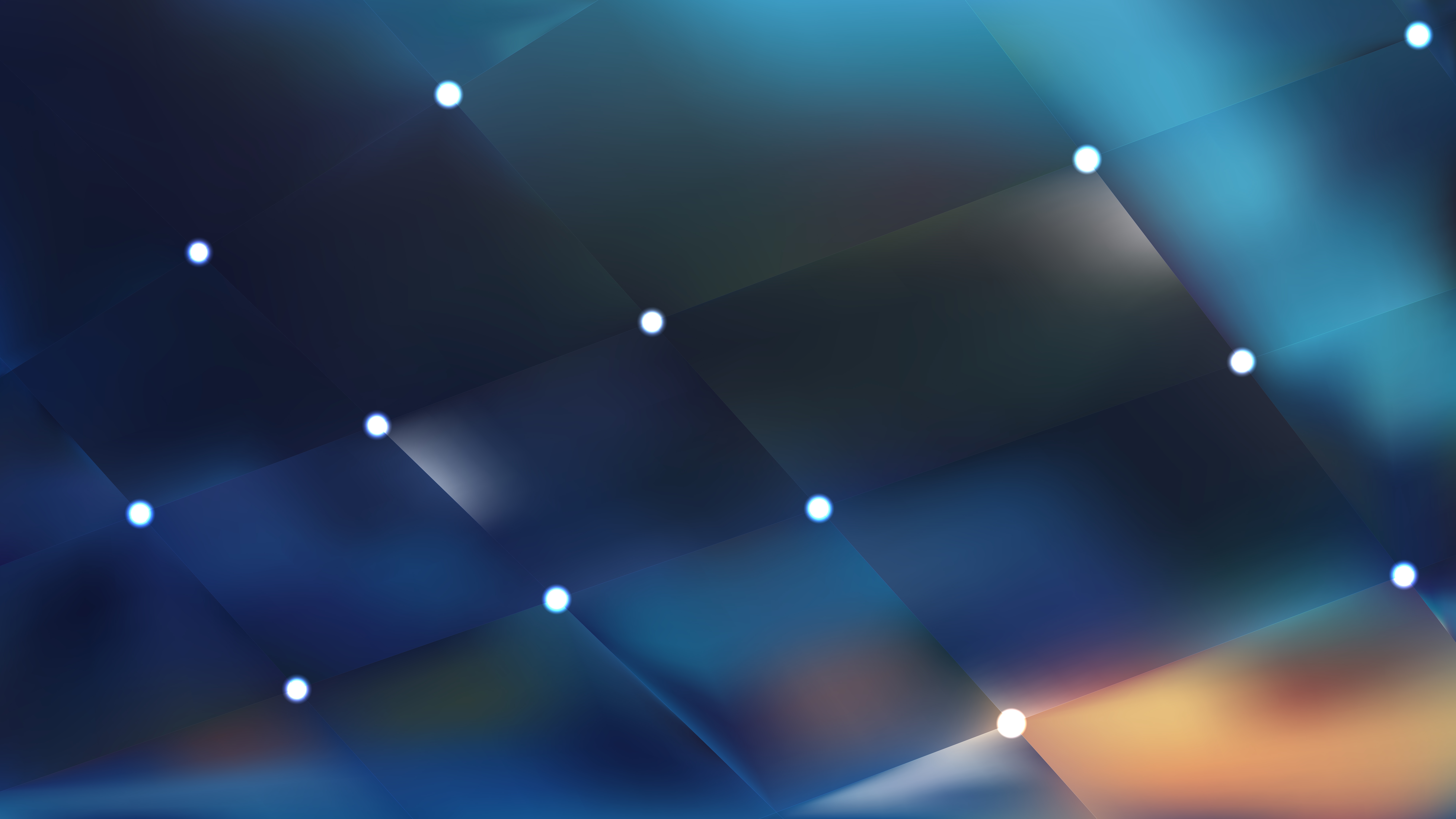 Dark Blue Lights Background Vector Illustration