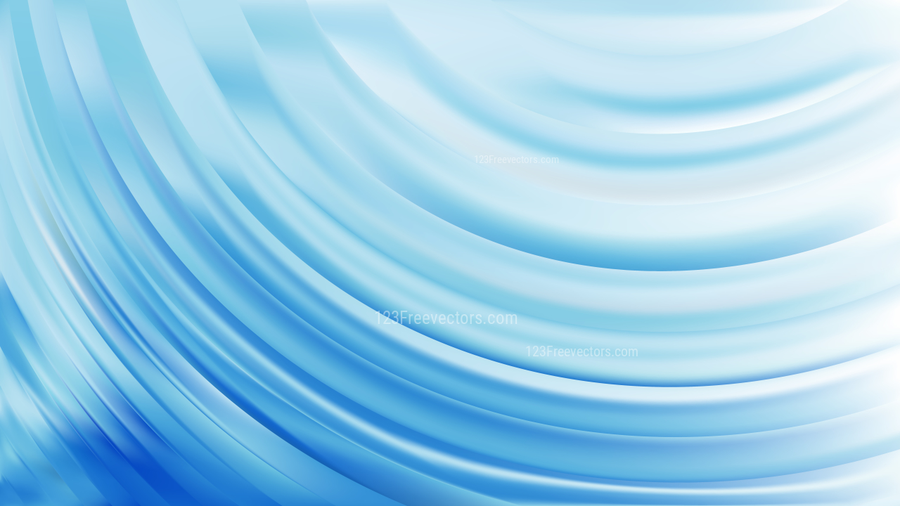 Abstract Light Blue Wavy Background Image