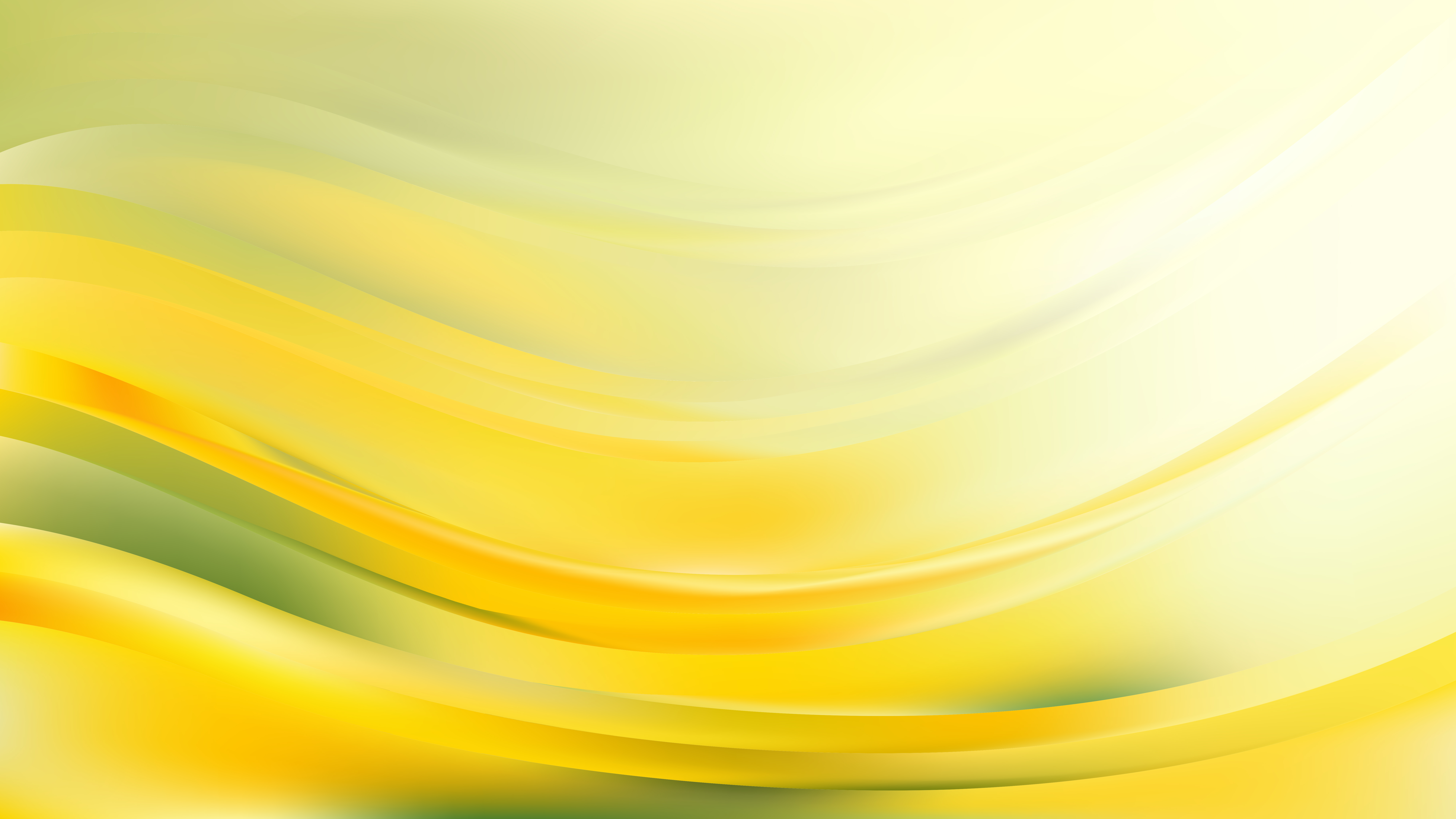 Free Light Yellow Curve Background