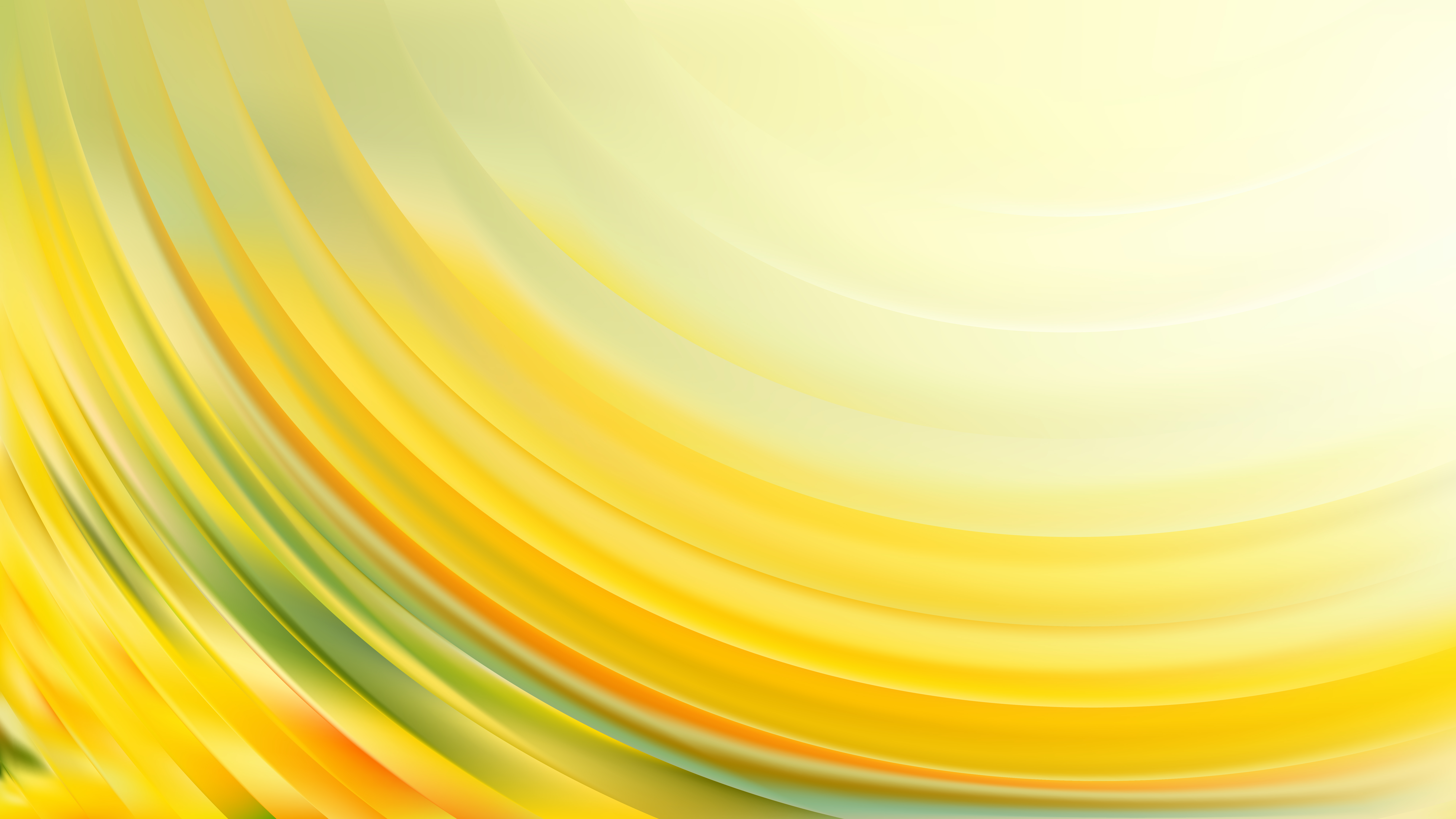 Free Light Yellow Wave Background Vector Art