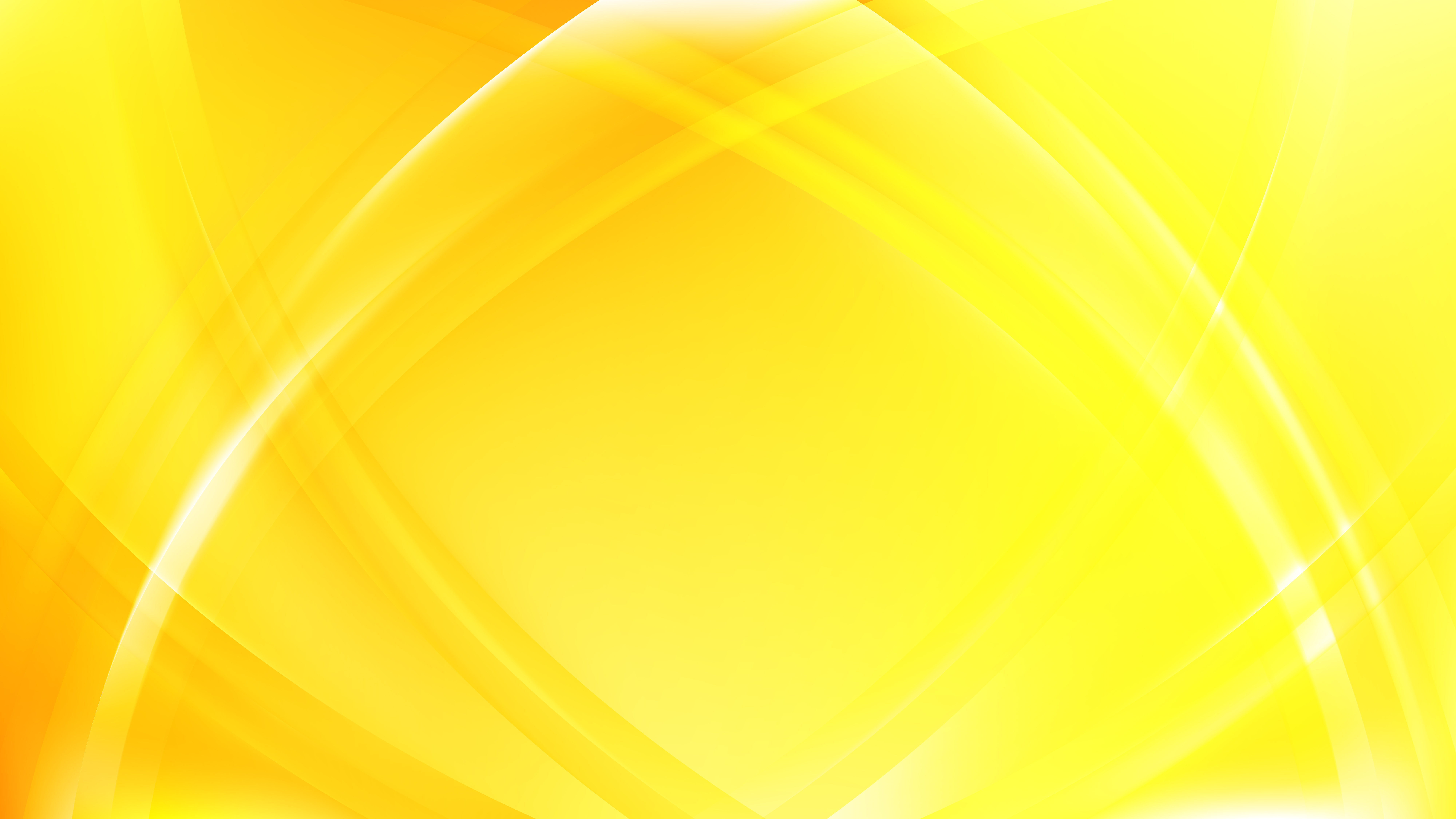 Free Yellow Curved Lines Background