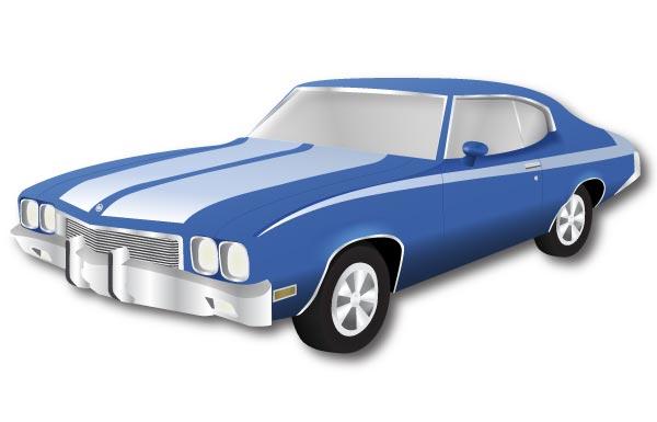 Buick Skylark Car Vector Image