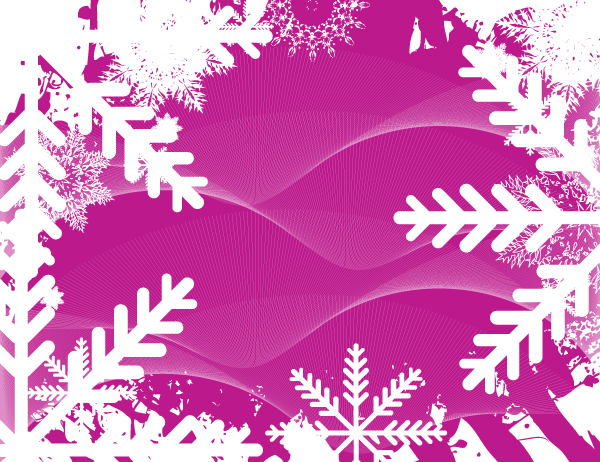 Free Abstract Winter Background Vector Graphics