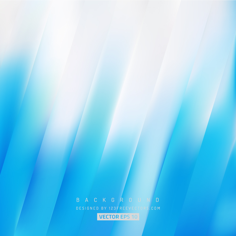 Abstract Blue White Striped Background