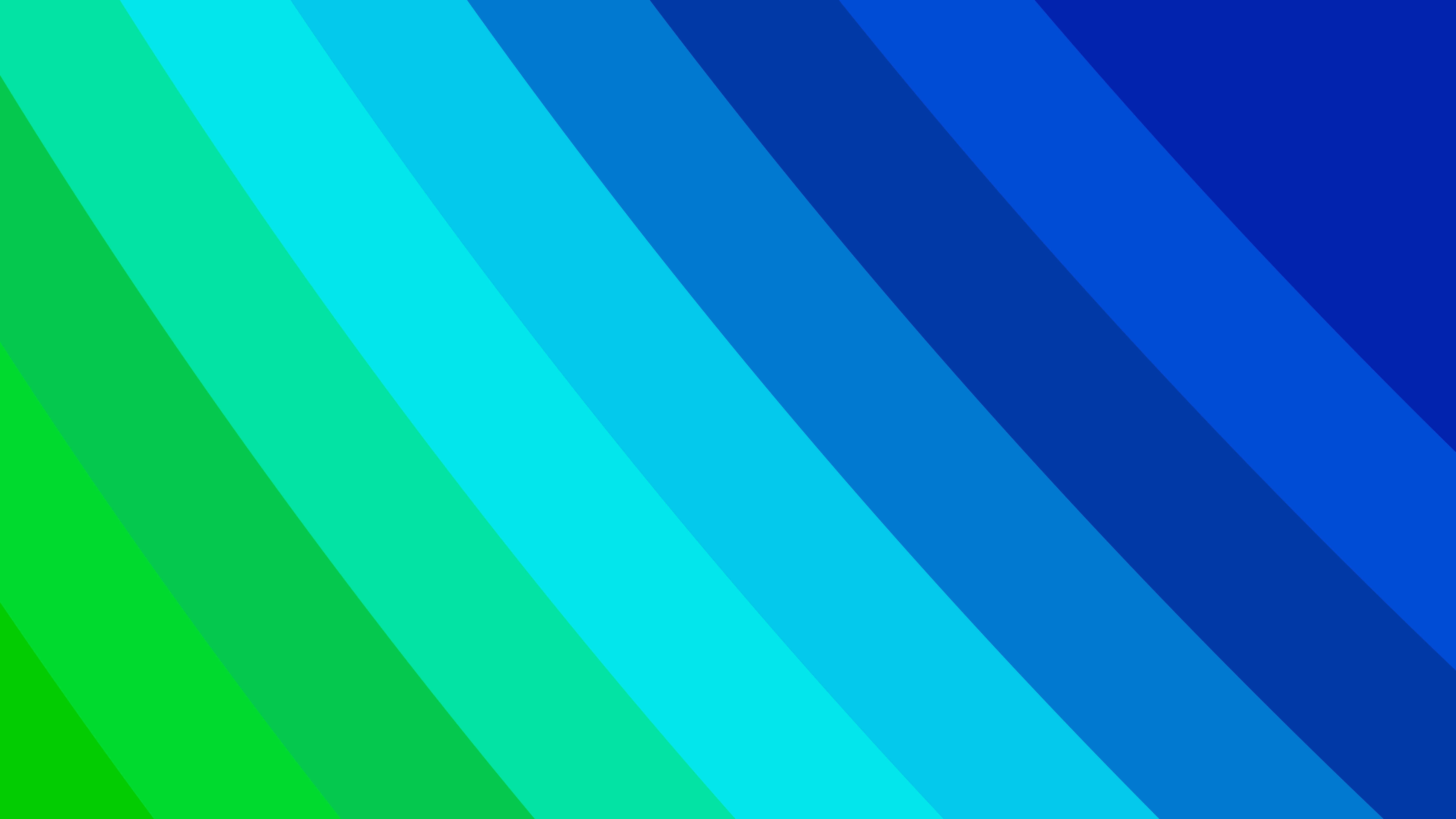 Free Blue and Green Diagonal Stripes Background Illustration