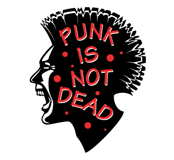 Punk’s Not Dead Vector