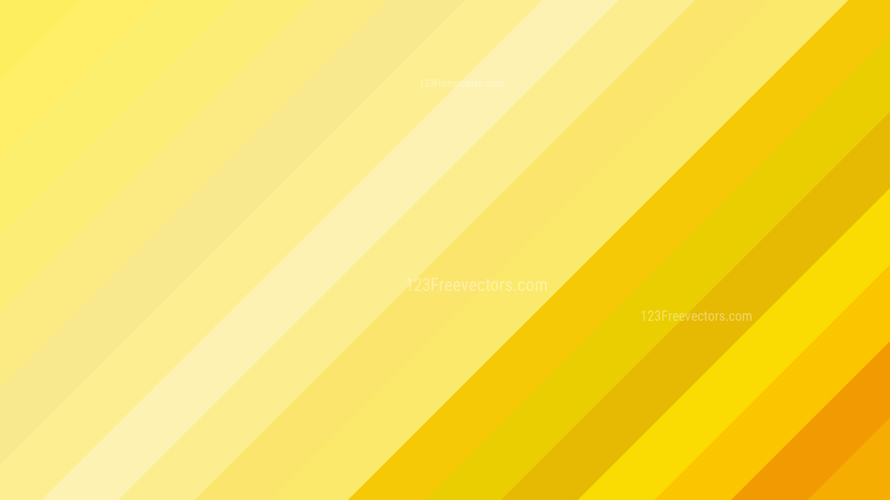 Yellow Diagonal Stripes Background Vector