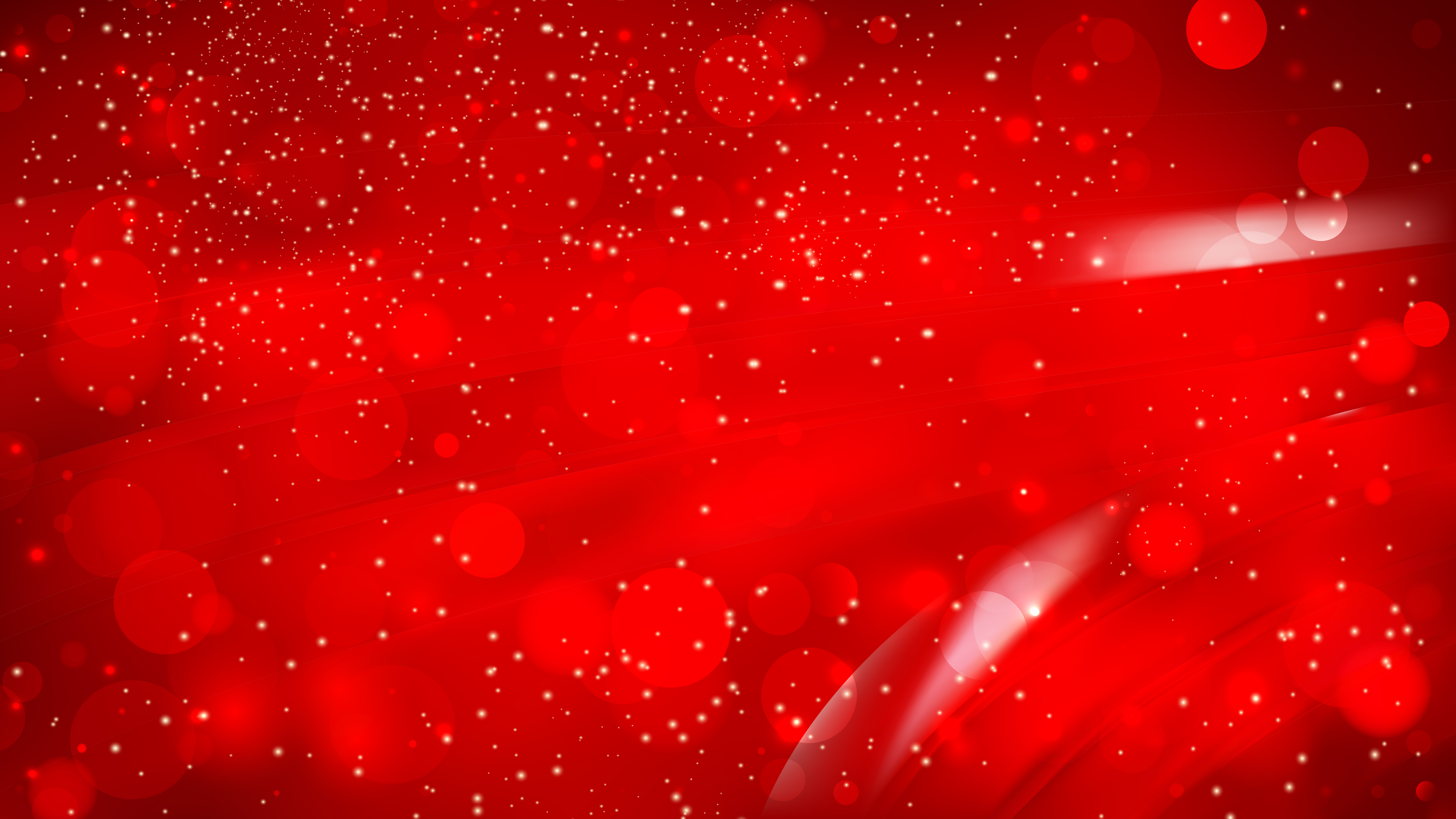 Free Abstract Bright Red Lights Background