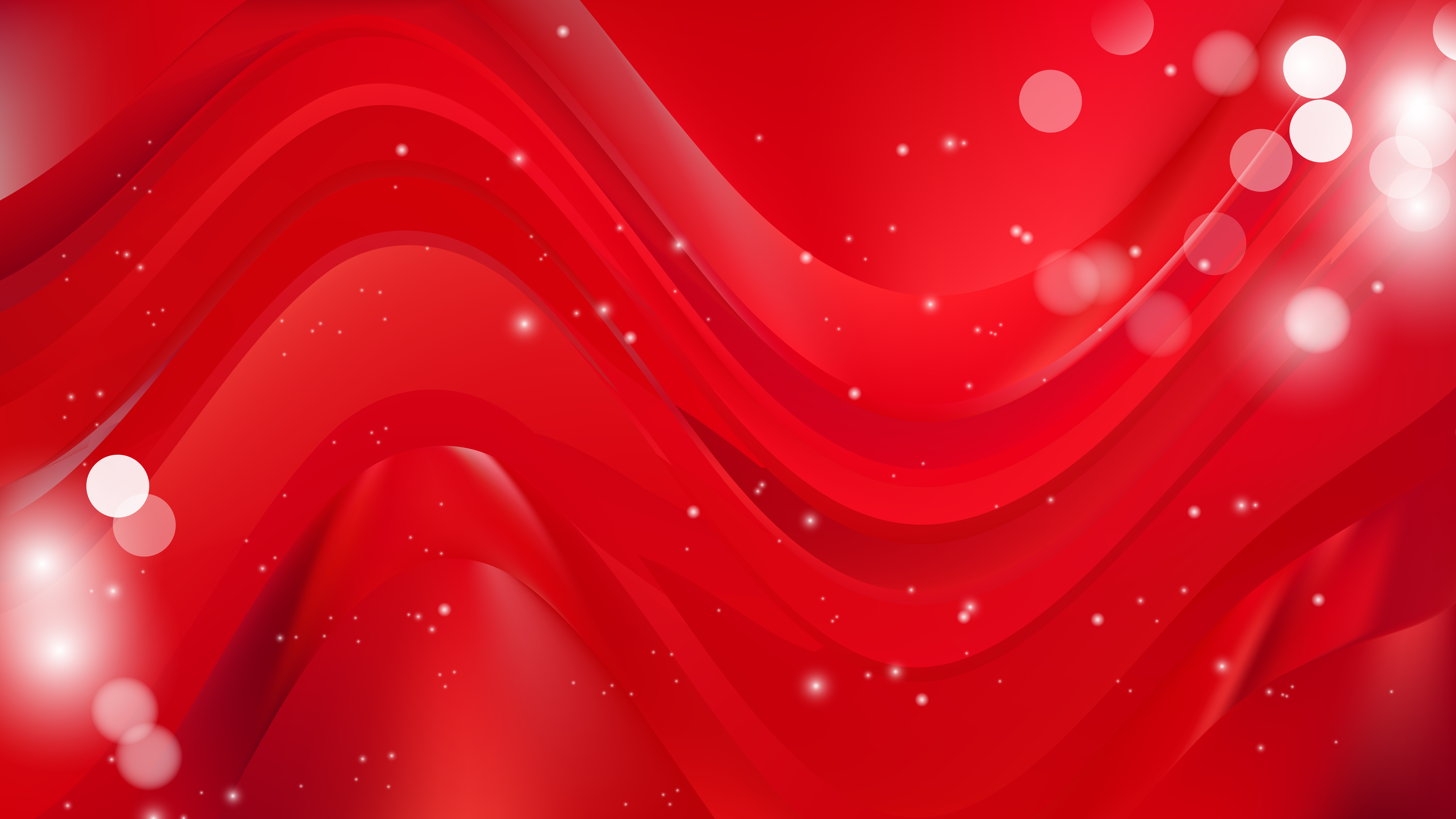 Free Abstract Bright Red Blurred Lights Background Vector