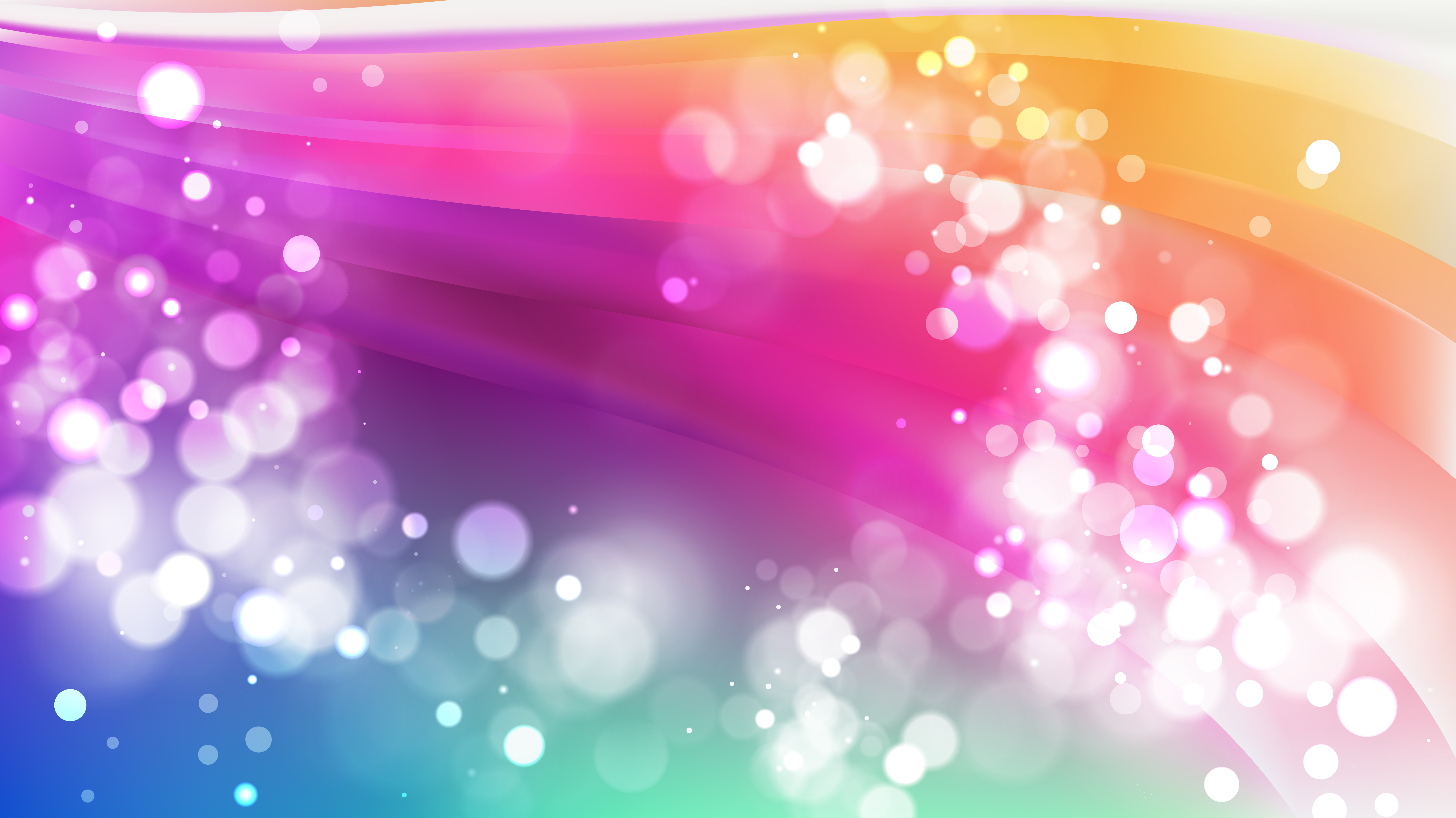 Free Abstract Colorful Defocused Background Design