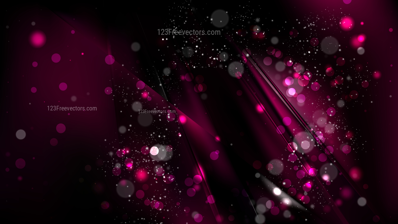 Abstract Cool Pink Bokeh Background