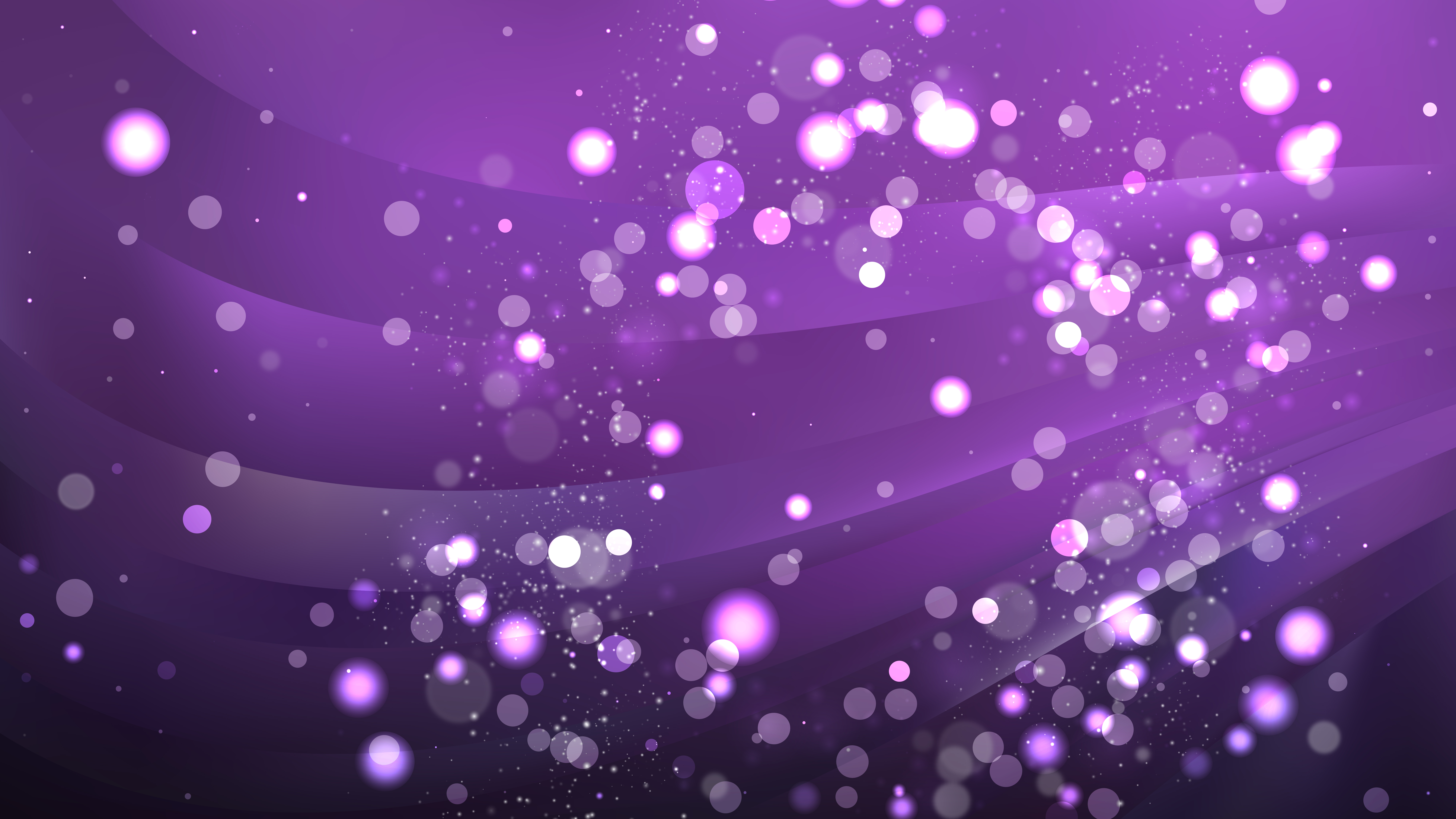 Free Abstract Dark Purple Bokeh Background Vector