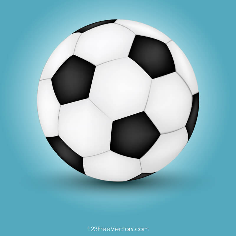 Football Soccer Ball Vector Illustrator