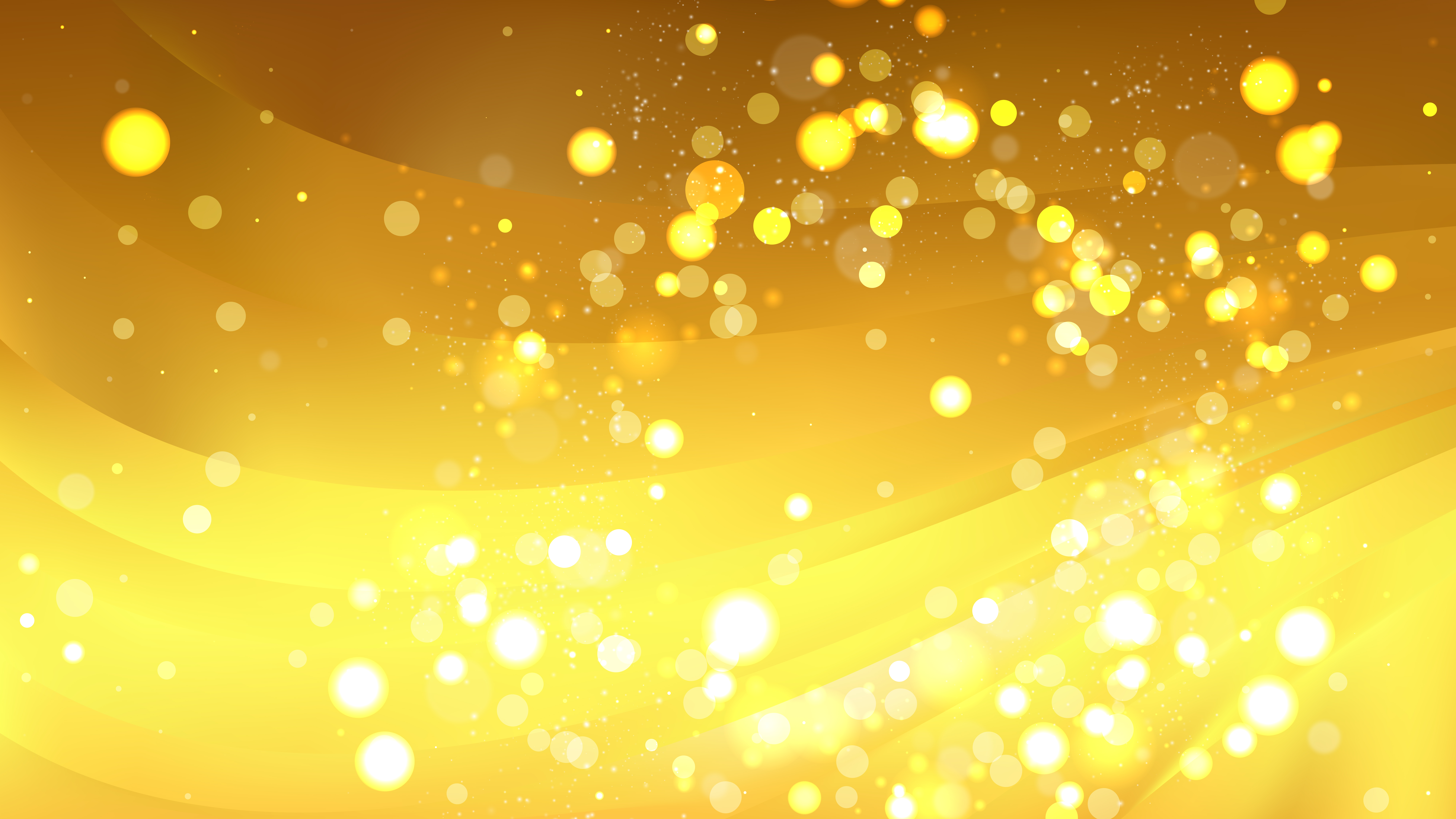 Free Abstract Gold Blur Lights Background