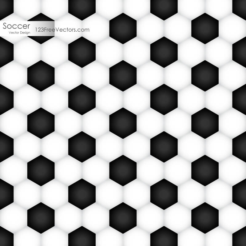 Soccer Ball Texture Background Vector