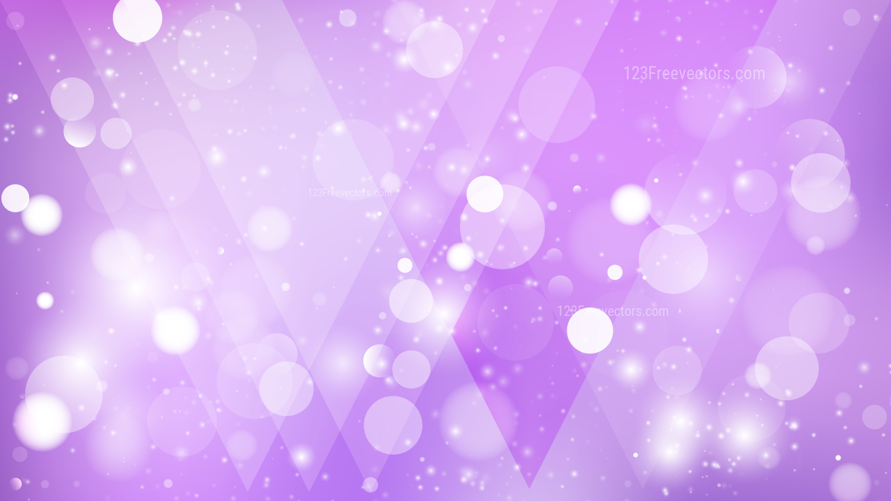 Abstract Purple Bokeh Background Vector