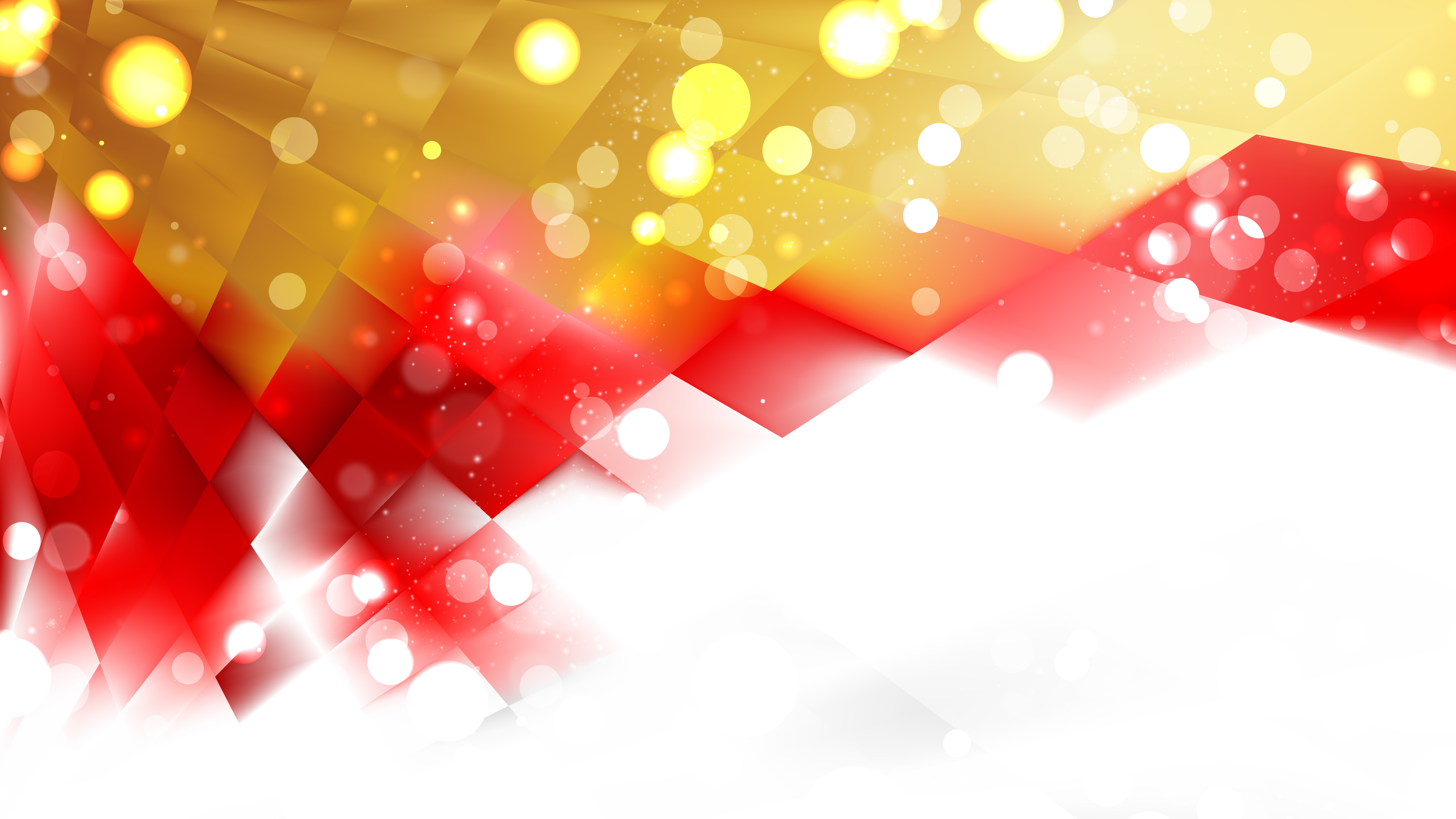 Free Abstract Red and Gold Defocused Background Design