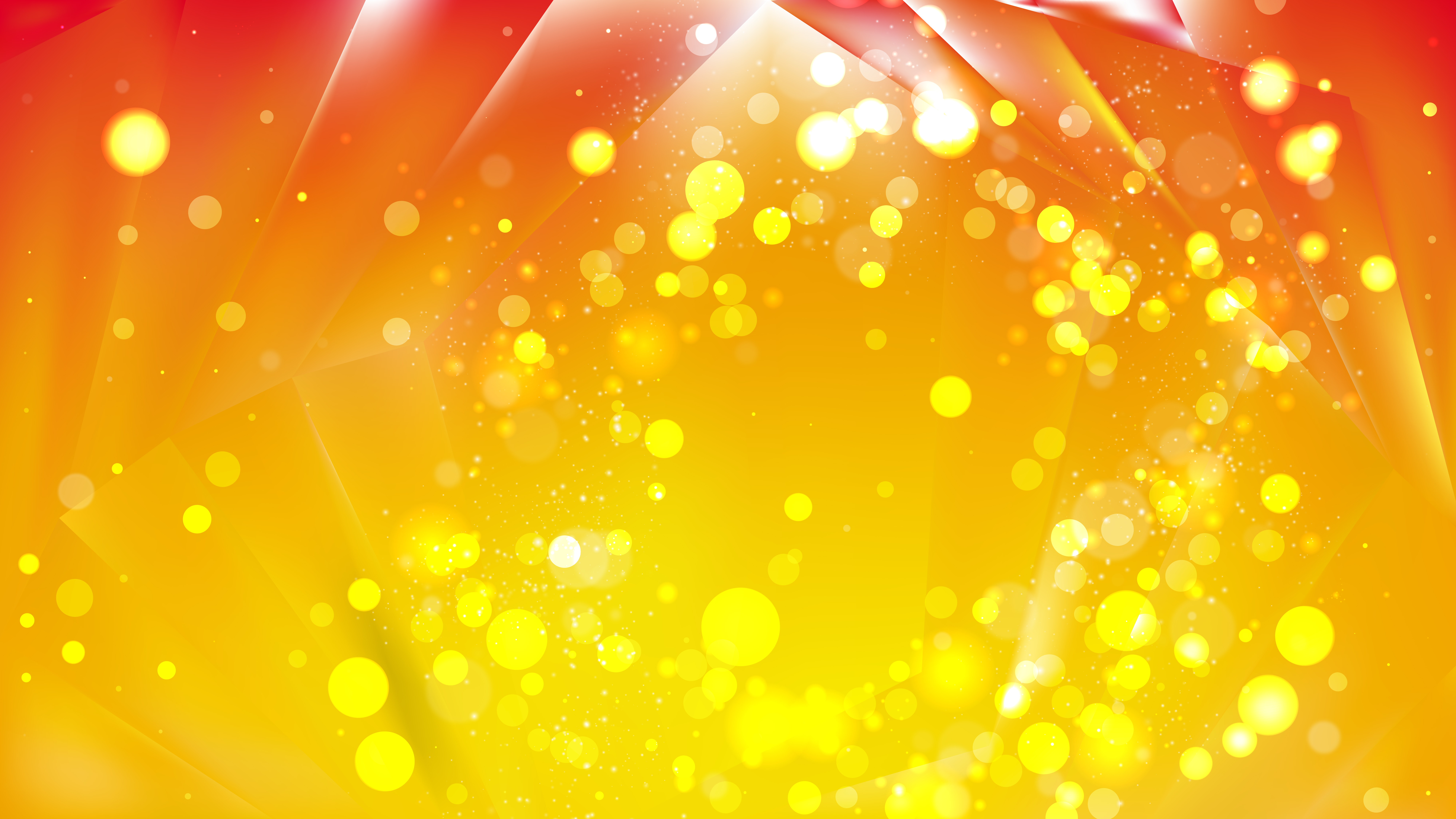 Free Abstract Red and Yellow Blur Lights Background Vector