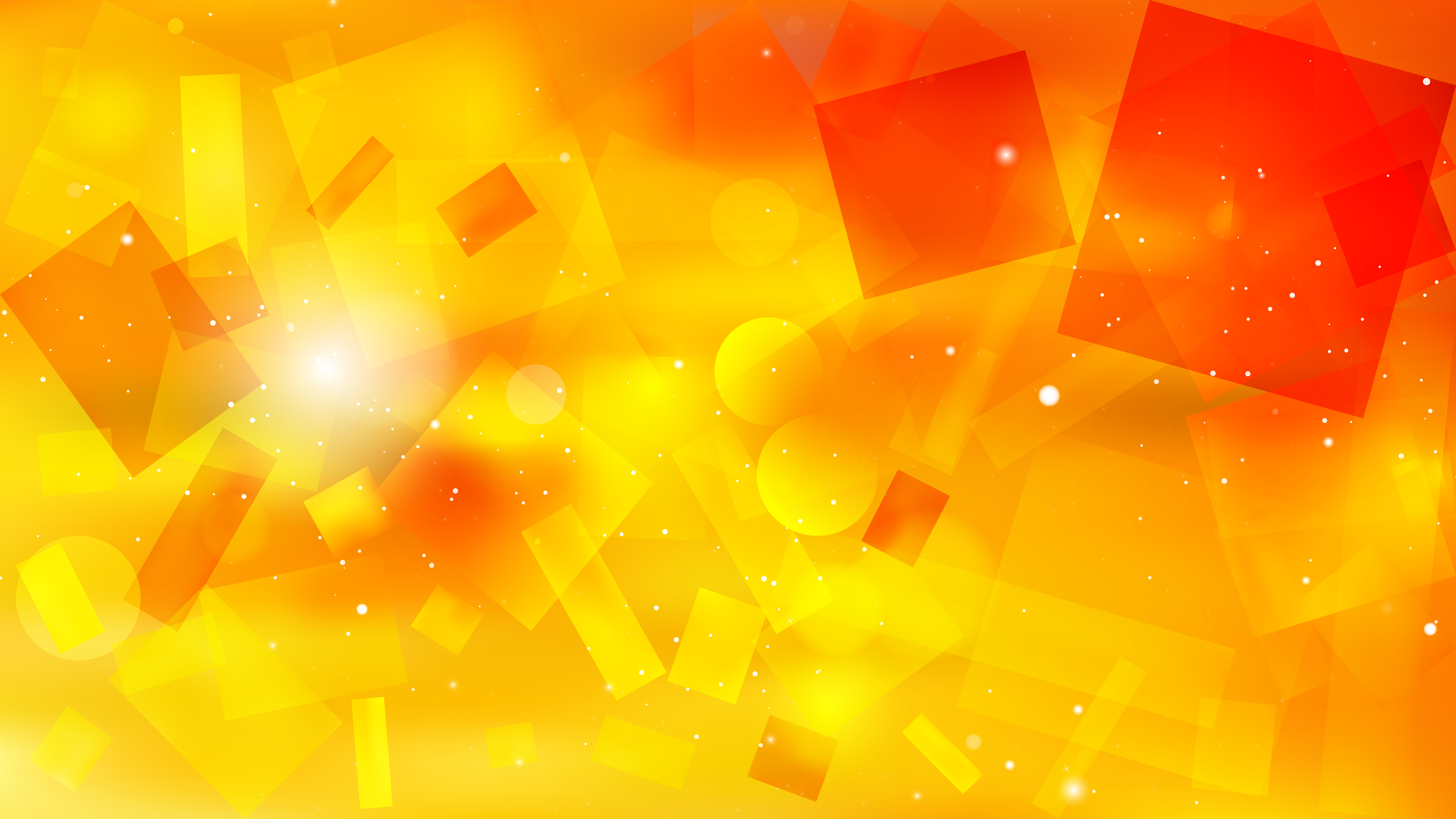 Free Orange and Yellow Abstract Background Design