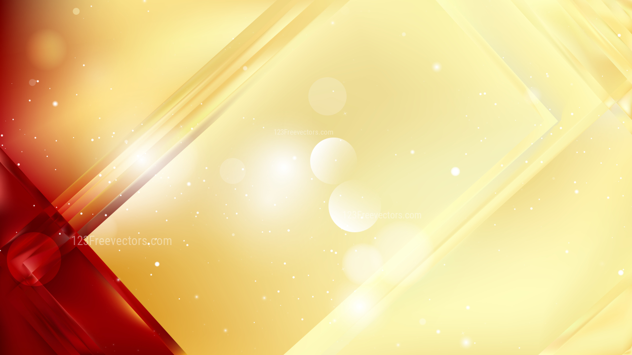 Abstract Red and Gold Background Image
