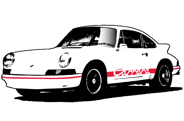 Porsche Carrera Vector