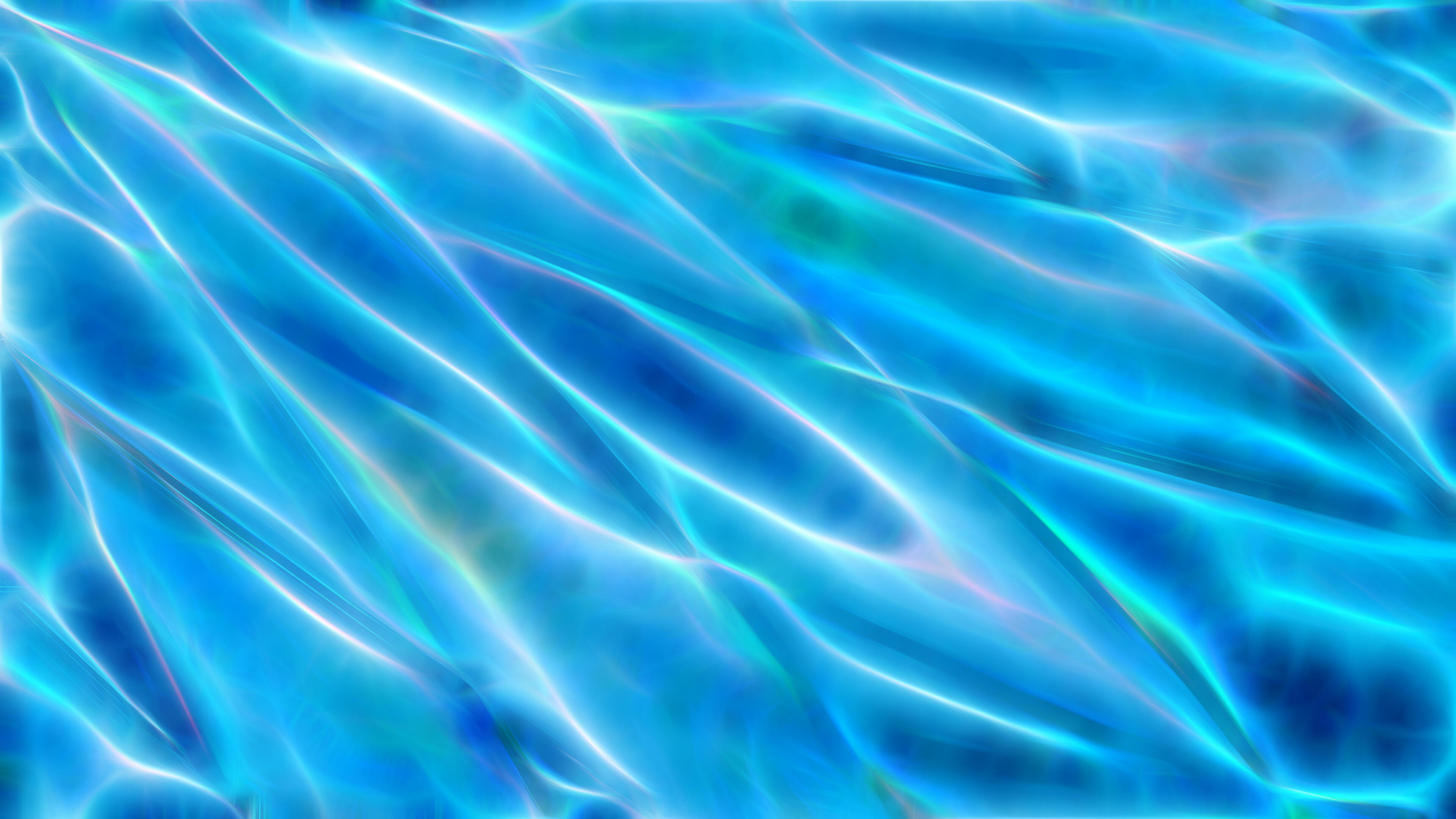 Blue Abstract Waves