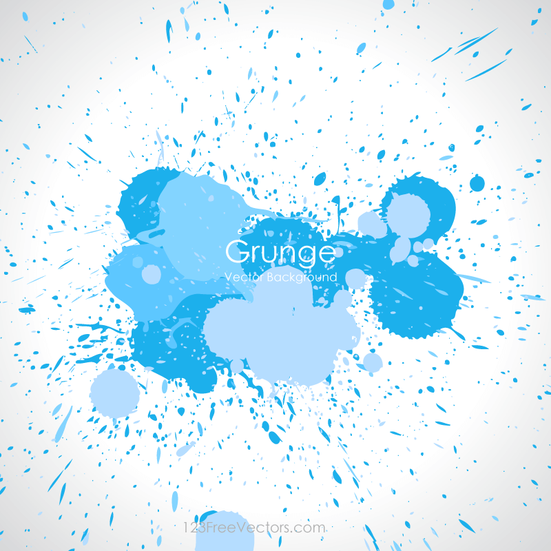 Paint Splatter Vector Background