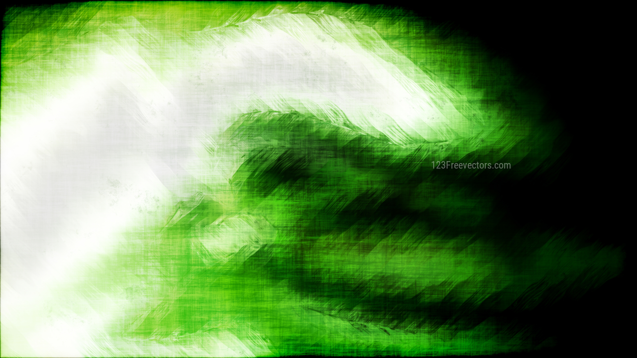Abstract Green Black and White Grunge Texture Background