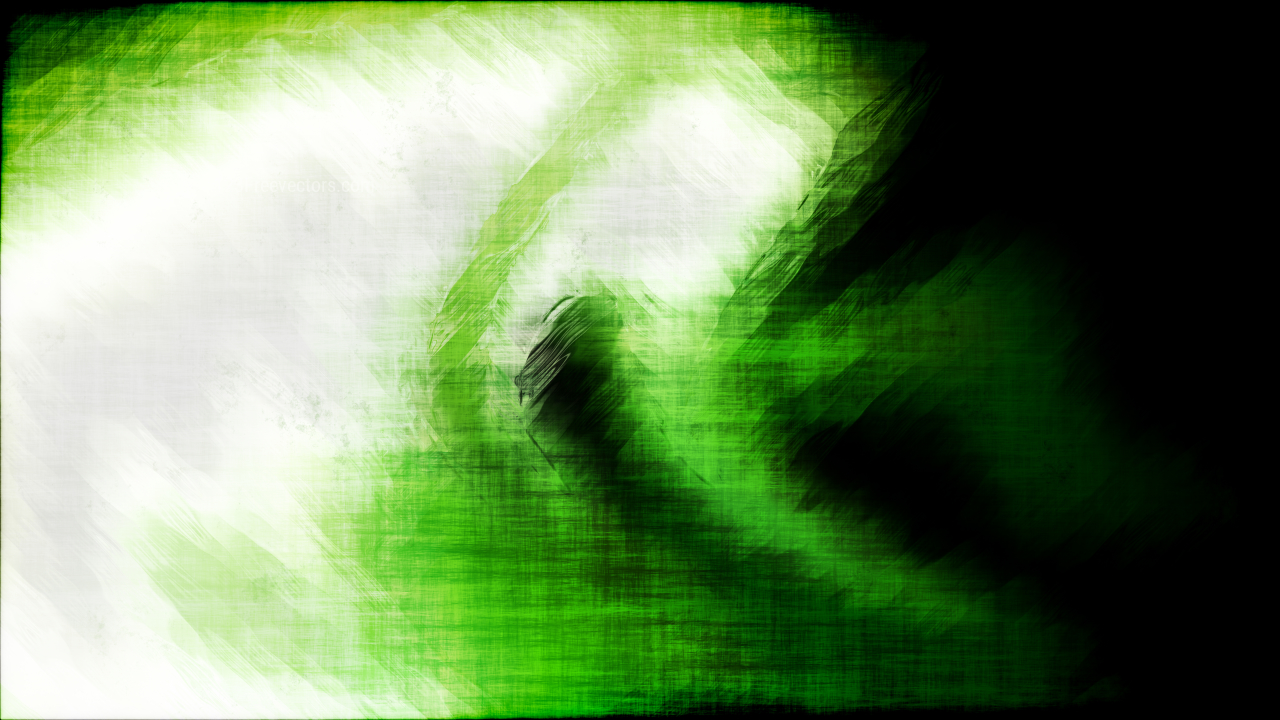 Abstract Green Black and White Background Texture