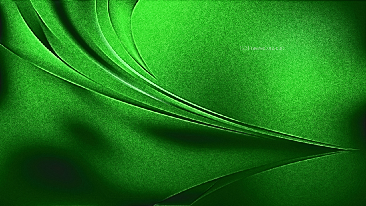 metallic green background