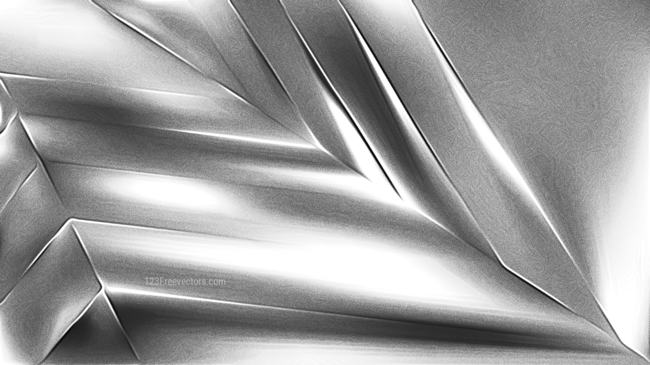 Grey and White Shiny Metal Background