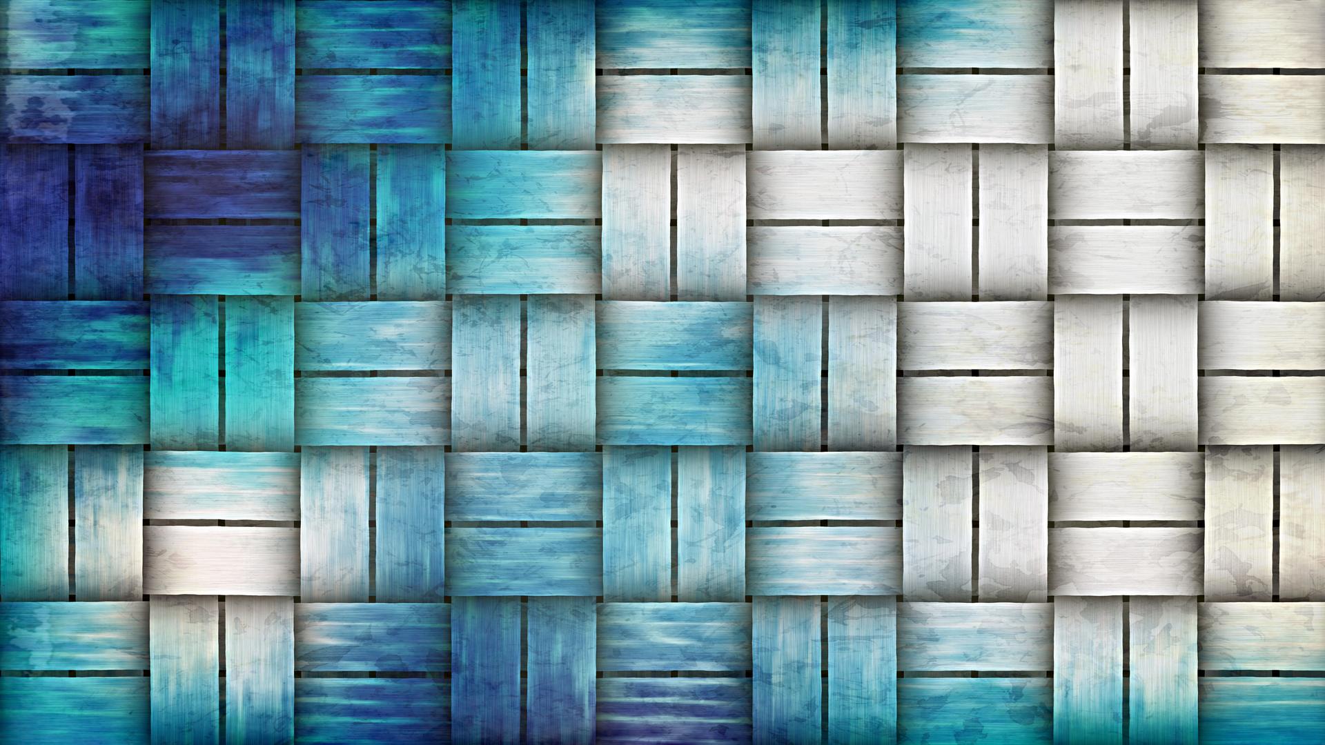 Woven Blue and White Texture