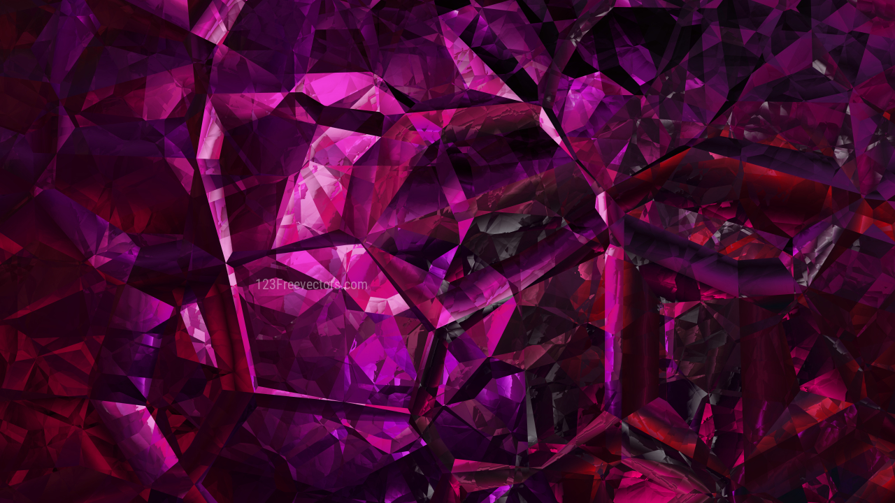 Abstract Cool Pink Crystal Background Image