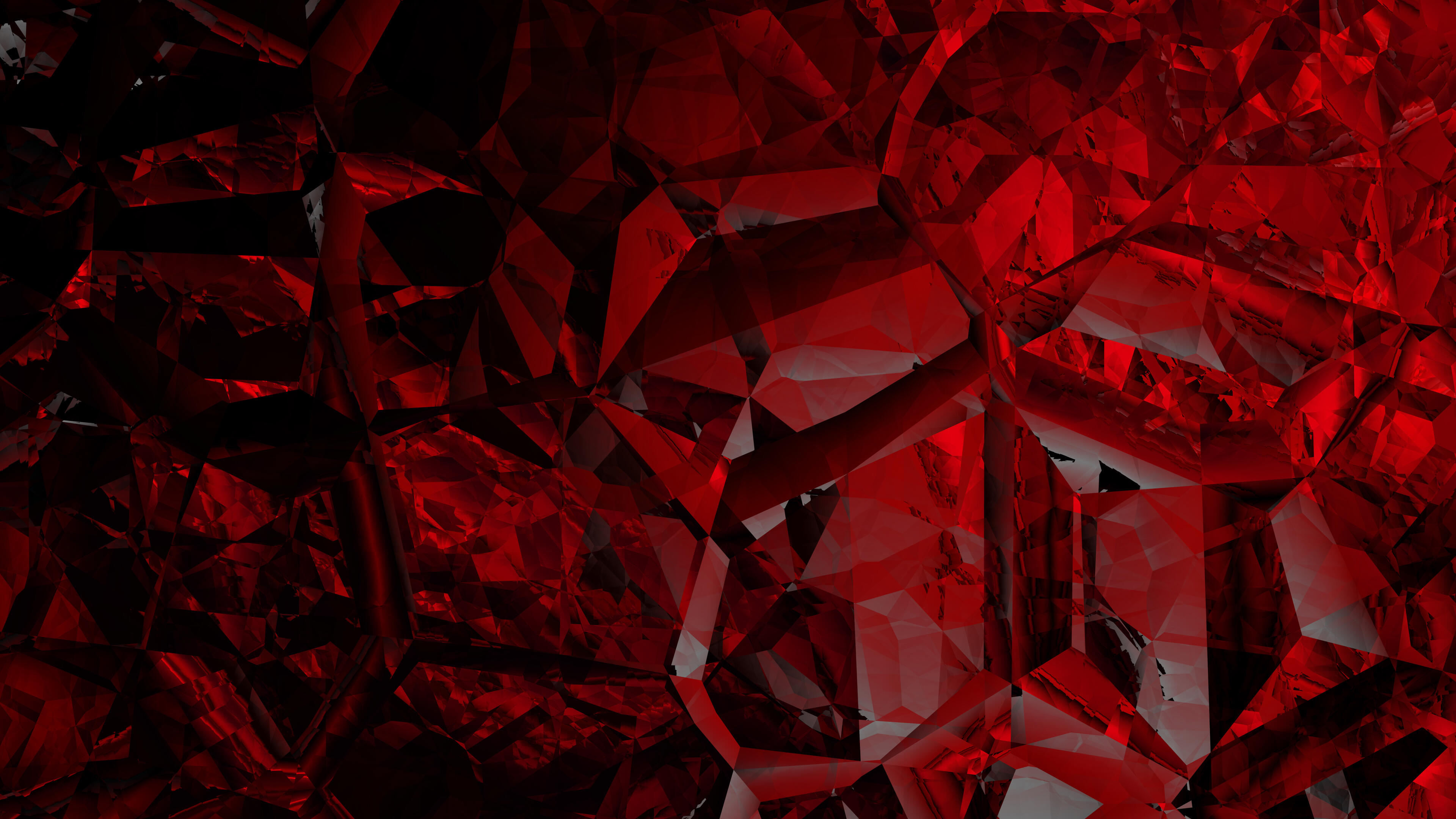 Free Cool Red Crystal Background