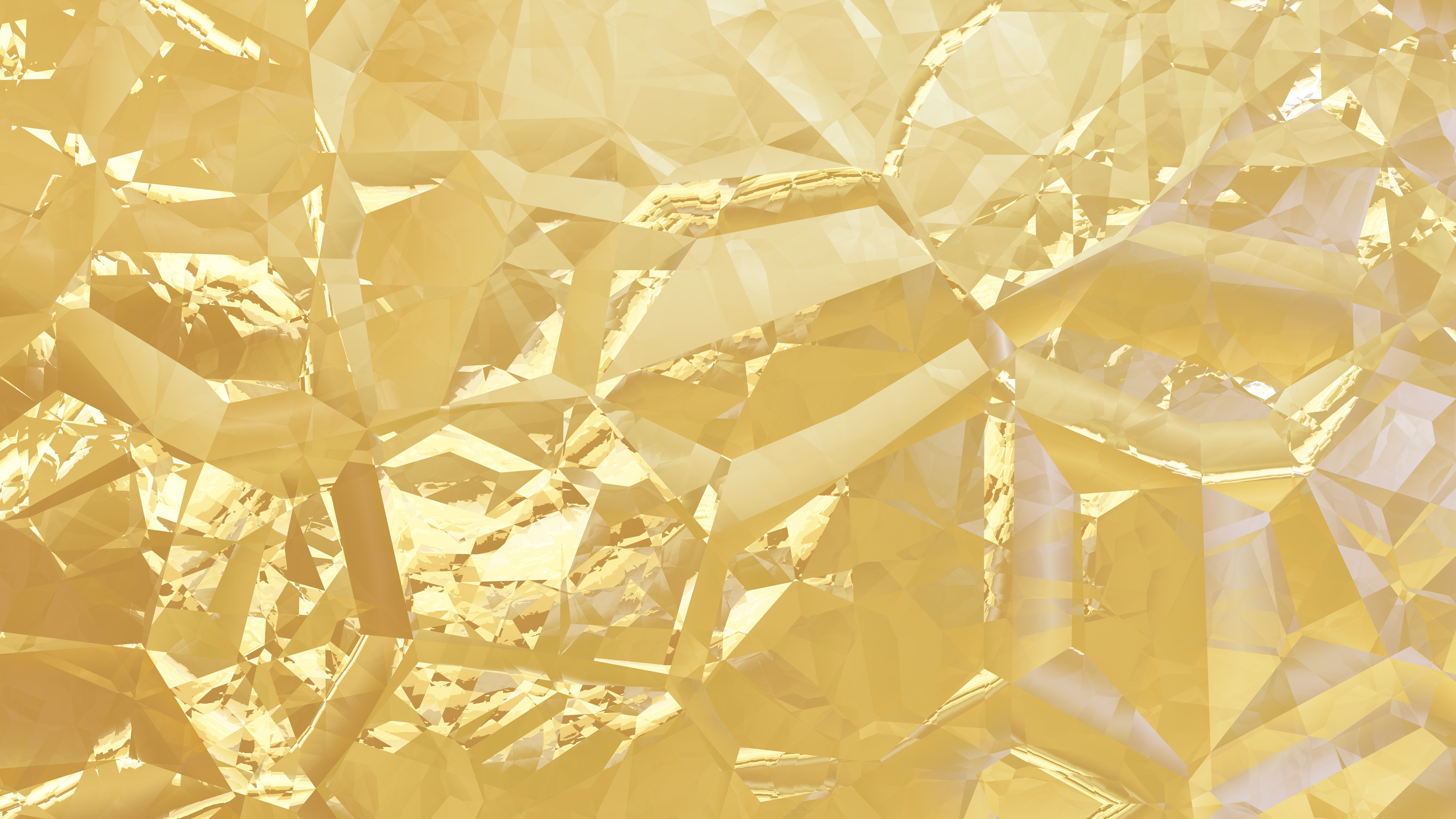Free Gold Abstract Crystal Background Image