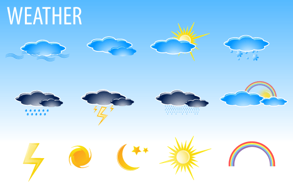 Free Vector Weather Icons Free Download