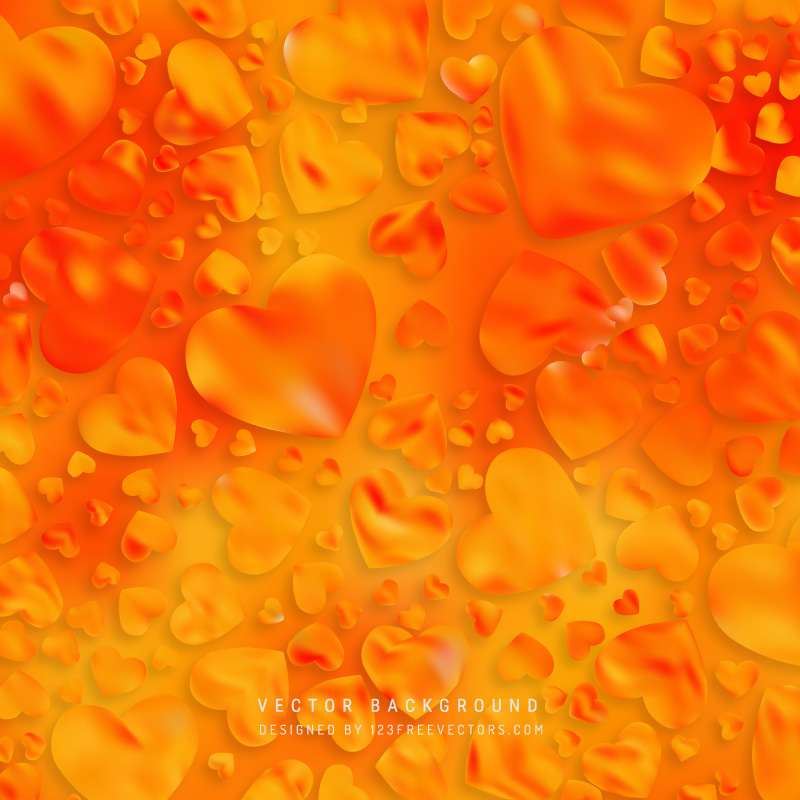 Harmony in Contrasts The Black & Orange Heart Spectrum