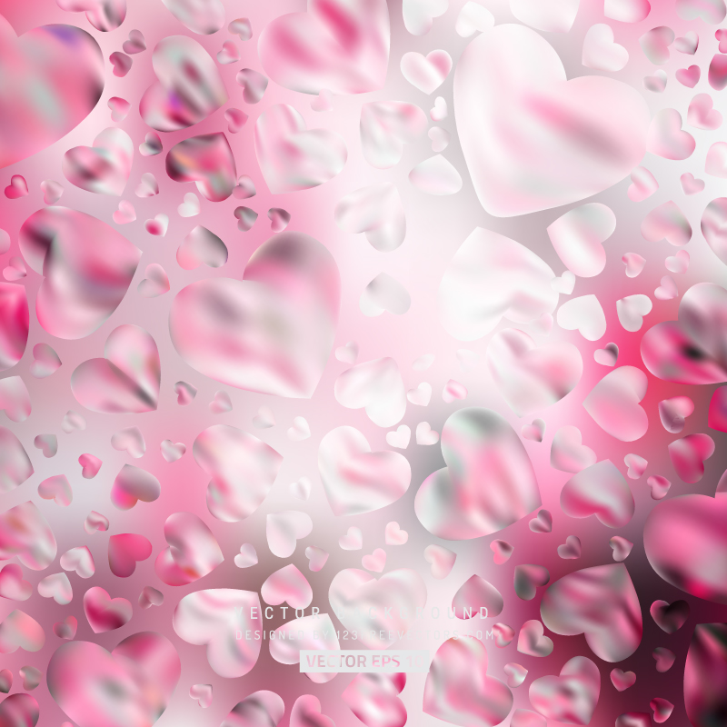 Captivating Light Pink Heart Designs A Visual Symphony