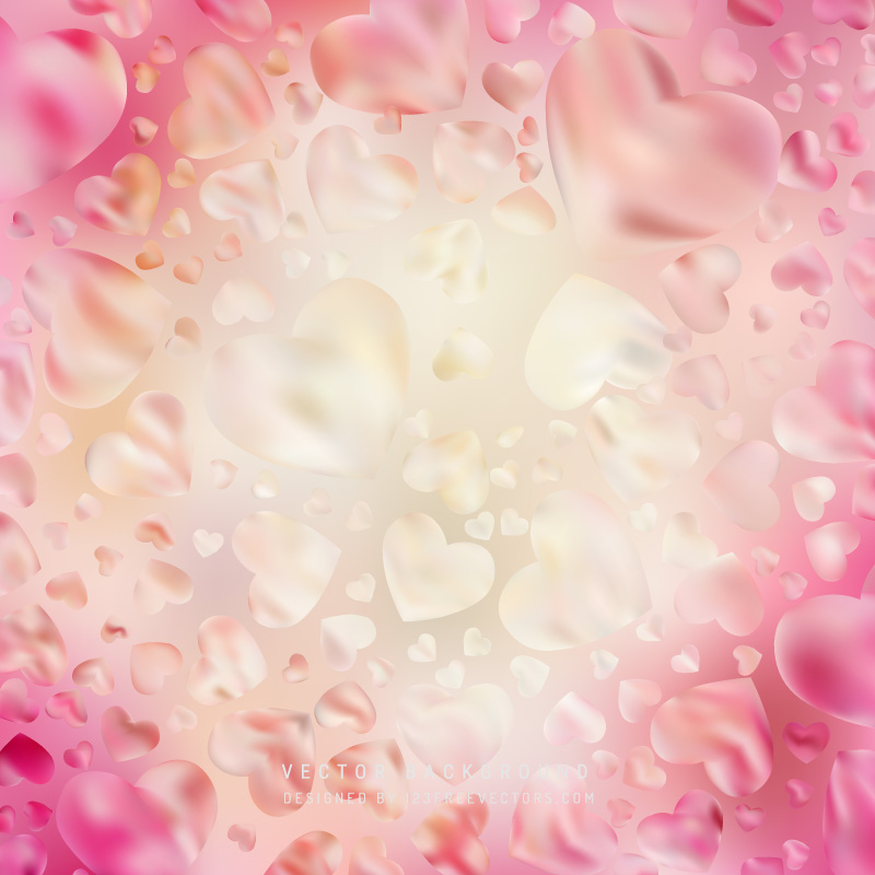 Captivating Light Pink Heart Designs A Visual Symphony