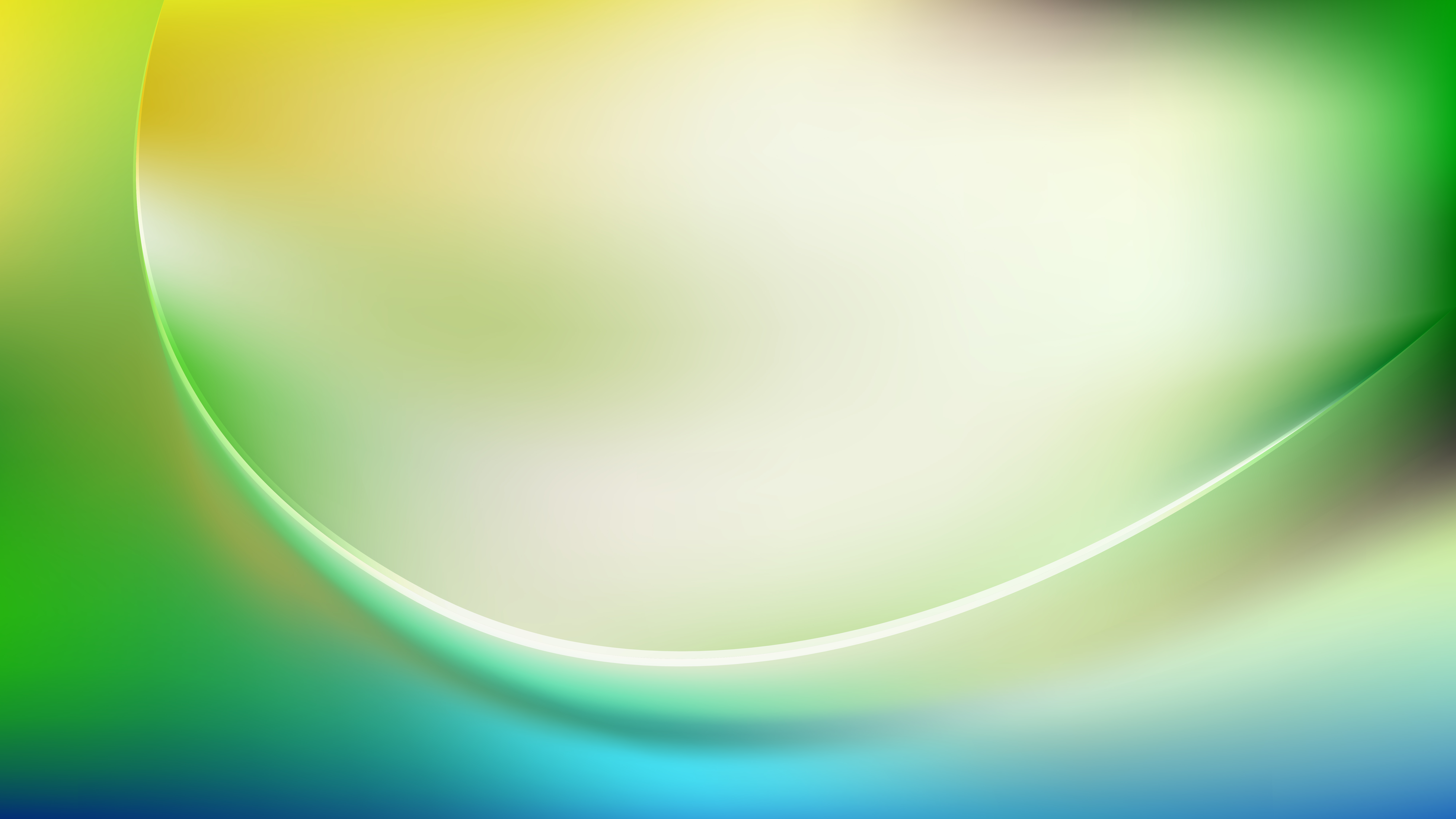 Free Abstract Blue Green And White Shiny Wave Background