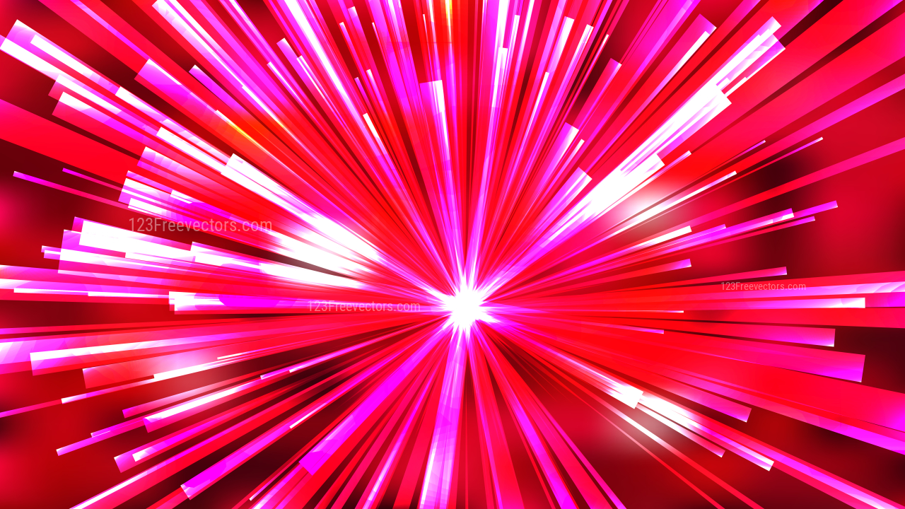 Abstract Pink and Red Burst Background Illustration